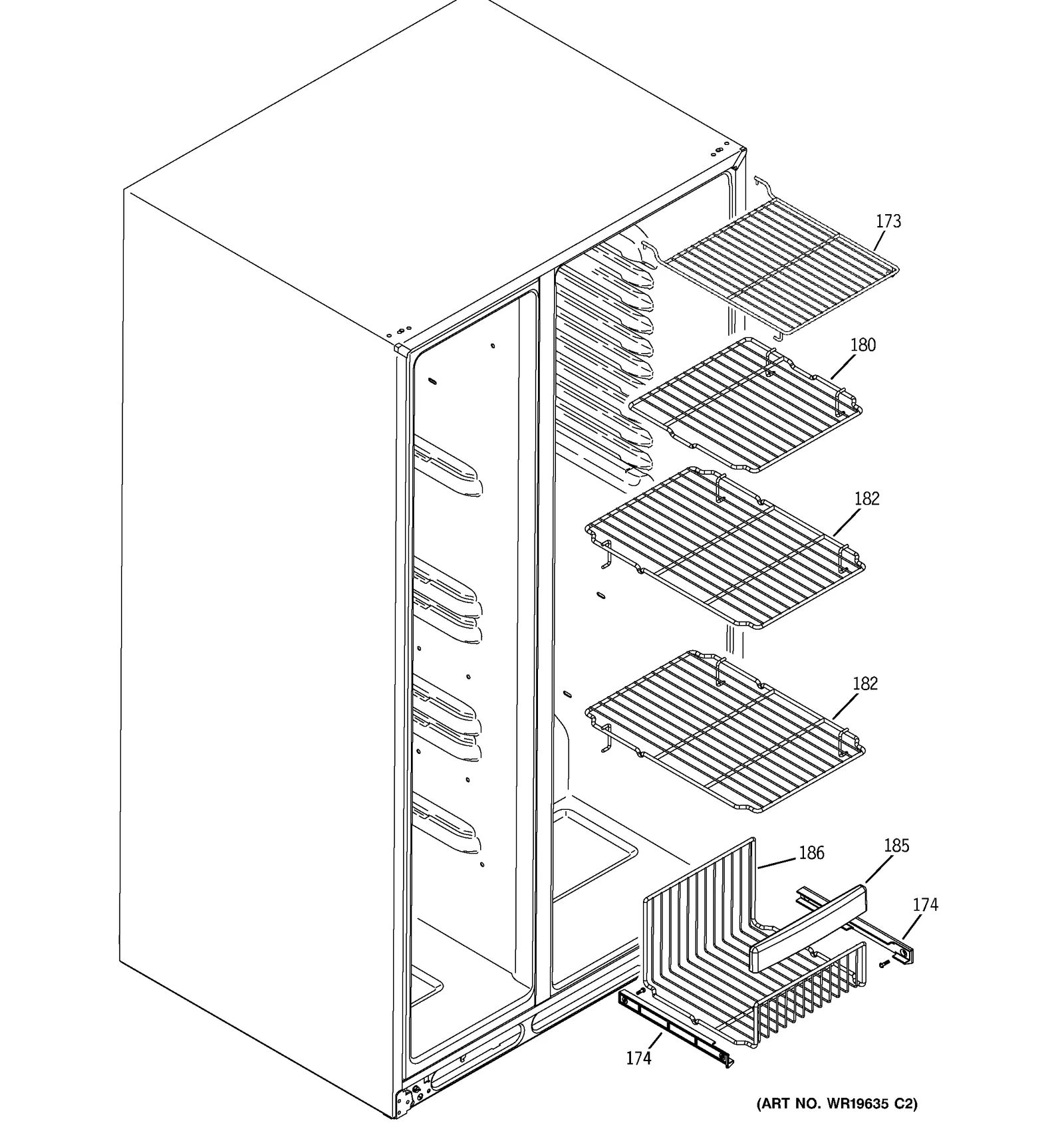 Fixed Shelf