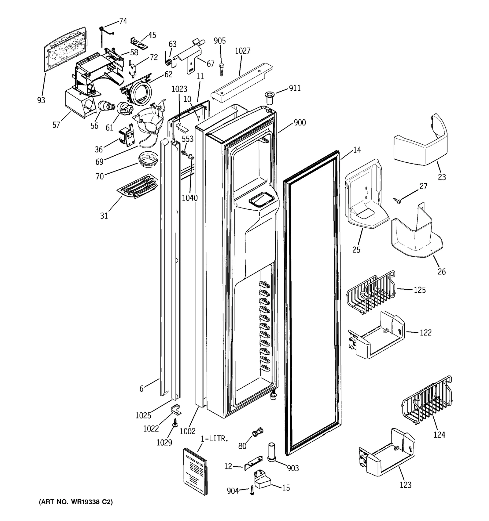 Door Clad Assembly