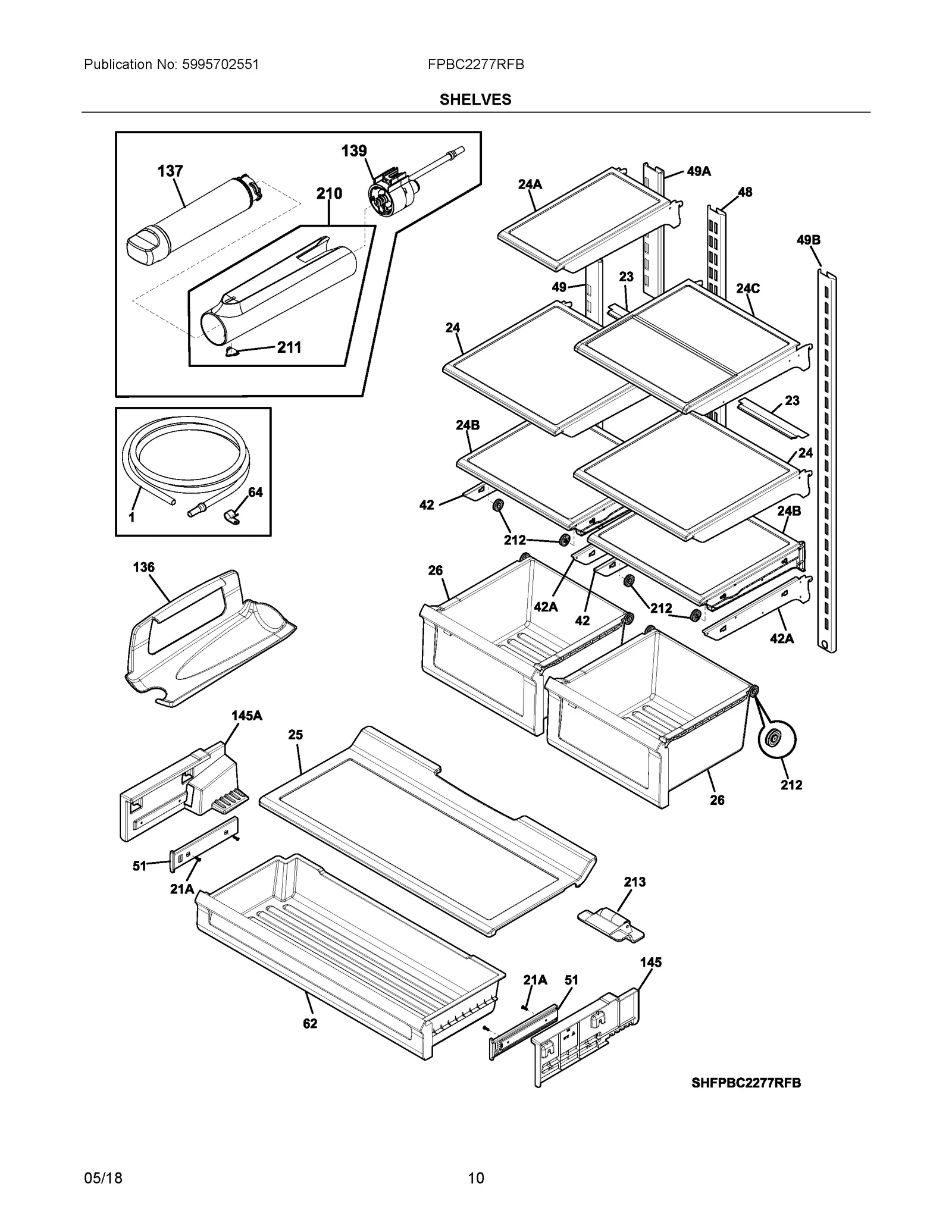 Crisper Pan with Rollers