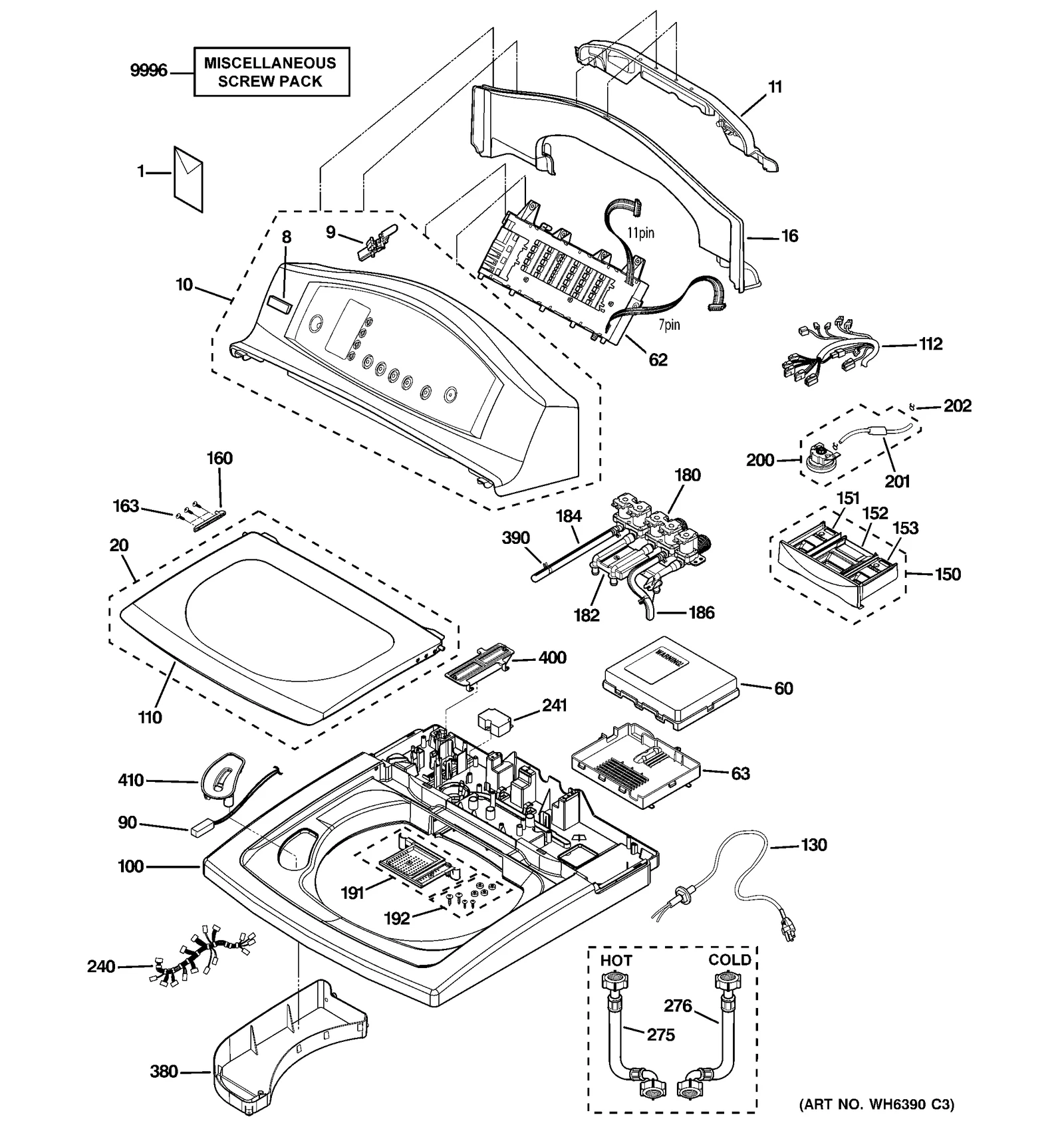 Screw and Gasket Assembly