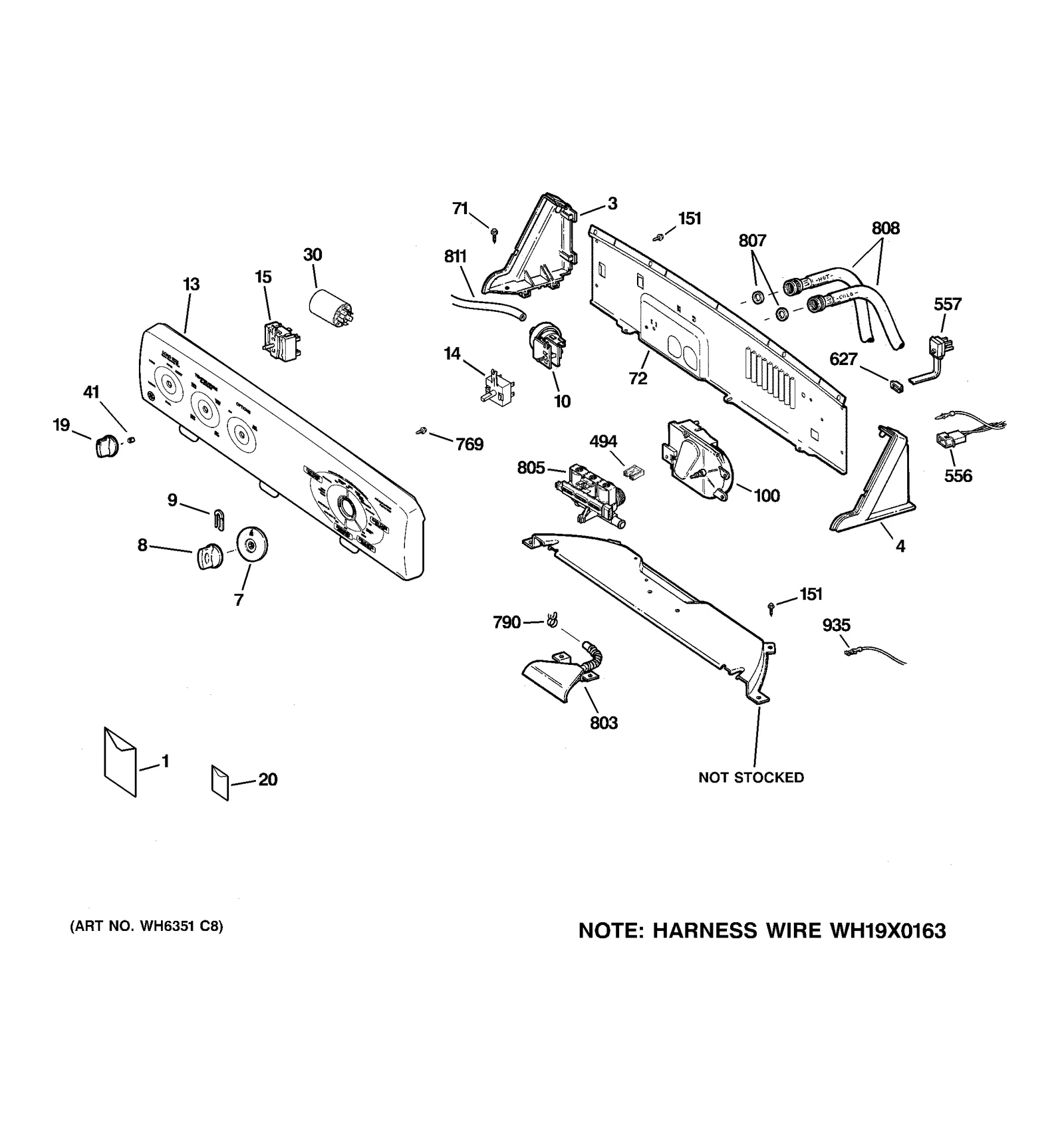 Backsplash Assembly