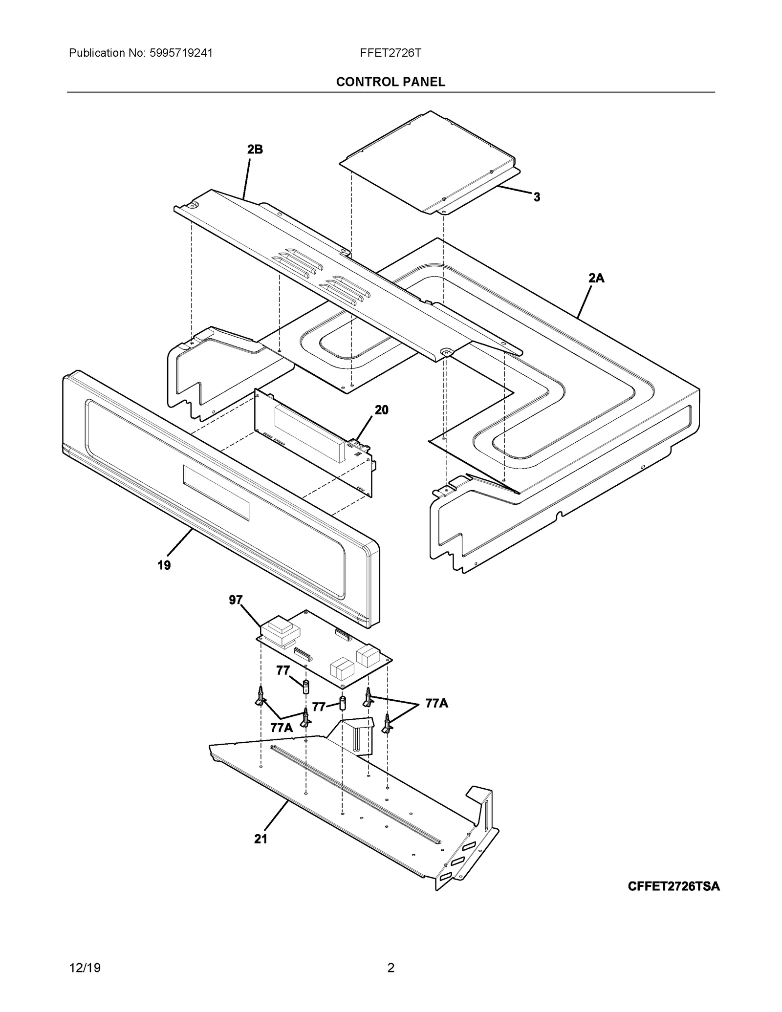 Control Panel Assembly