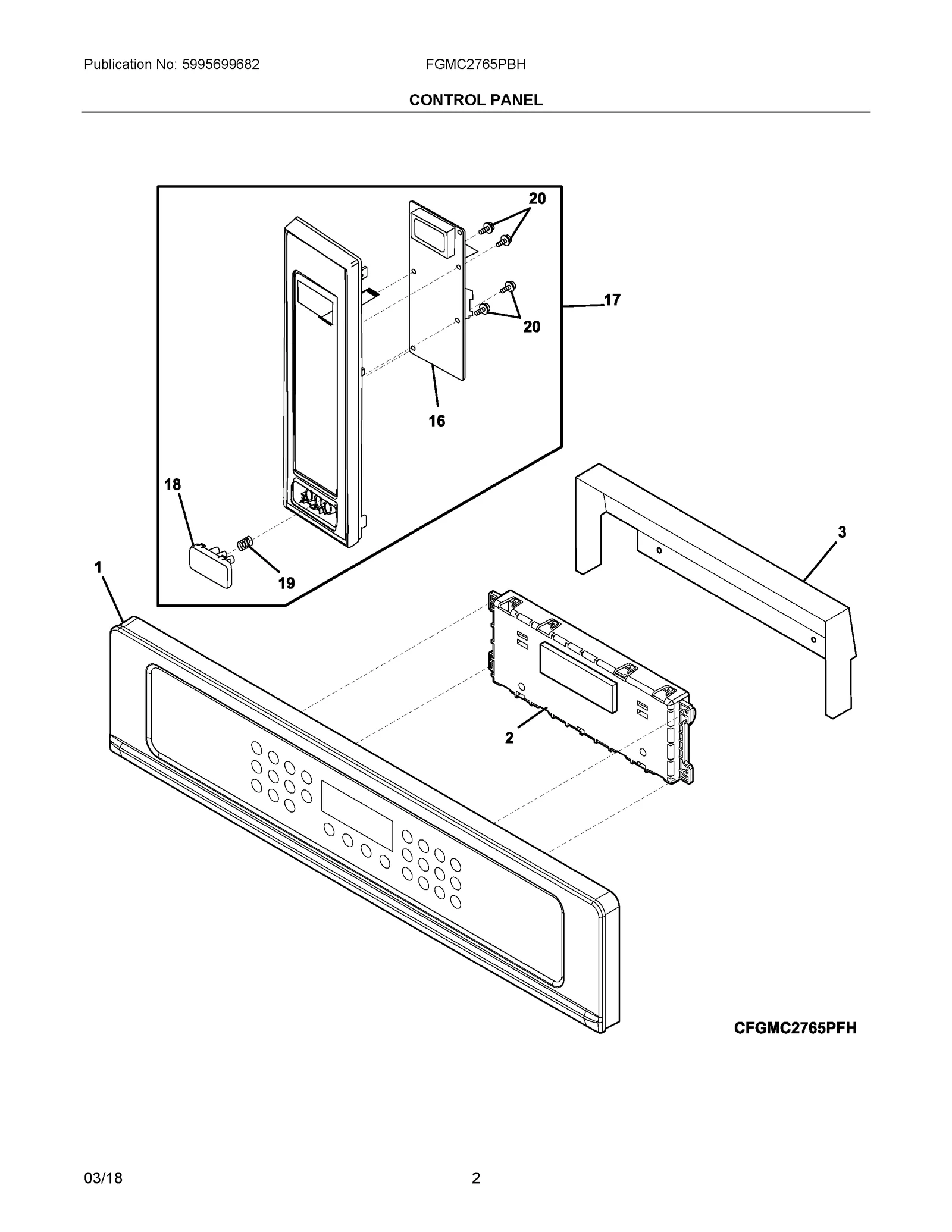 Control Panel Assembly