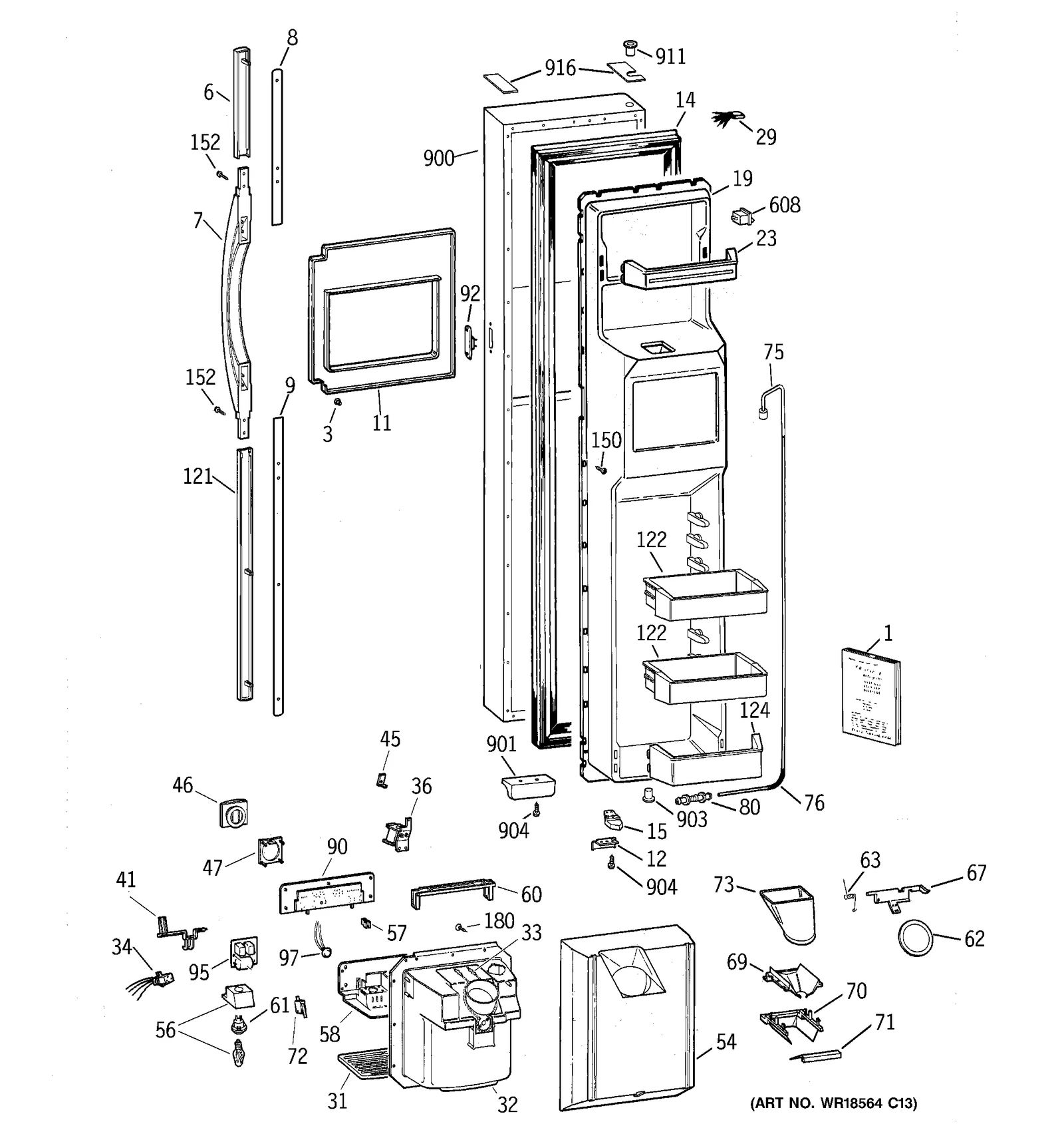 Door Foam Assembly