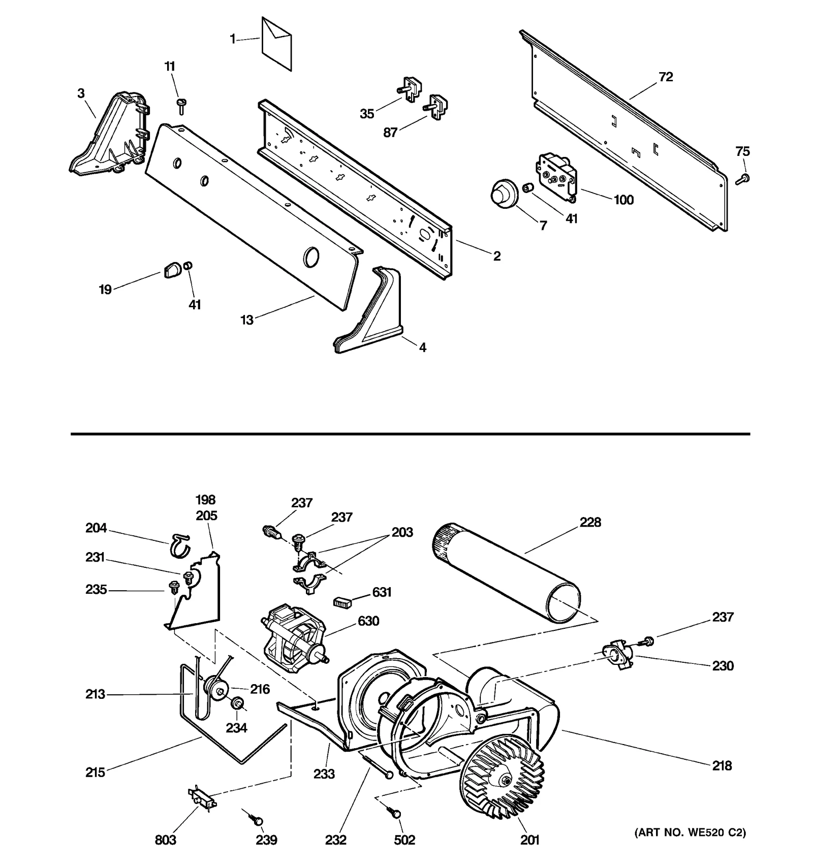 Motor Connector TYCO