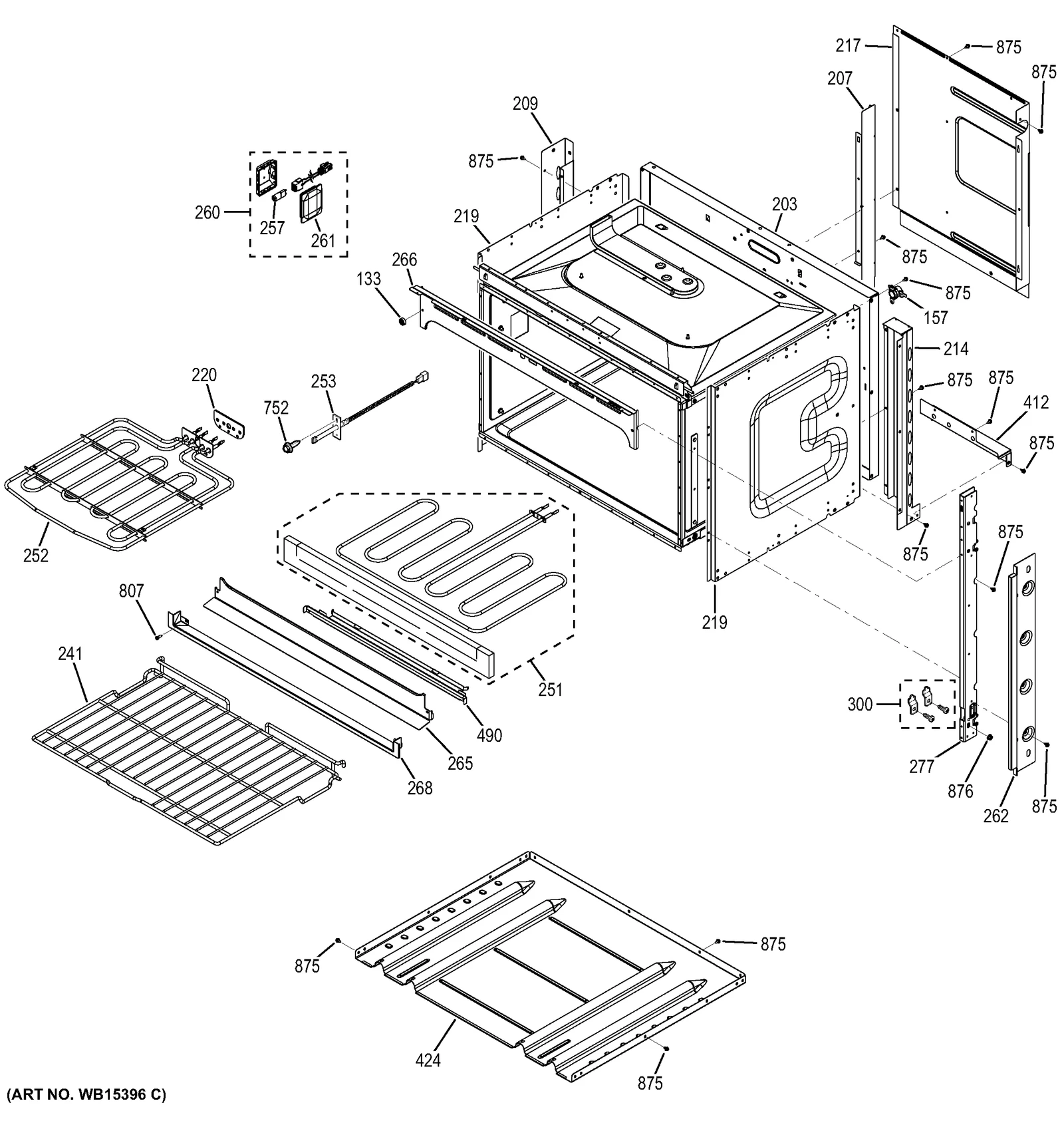 Right Vertical Brace Assembly