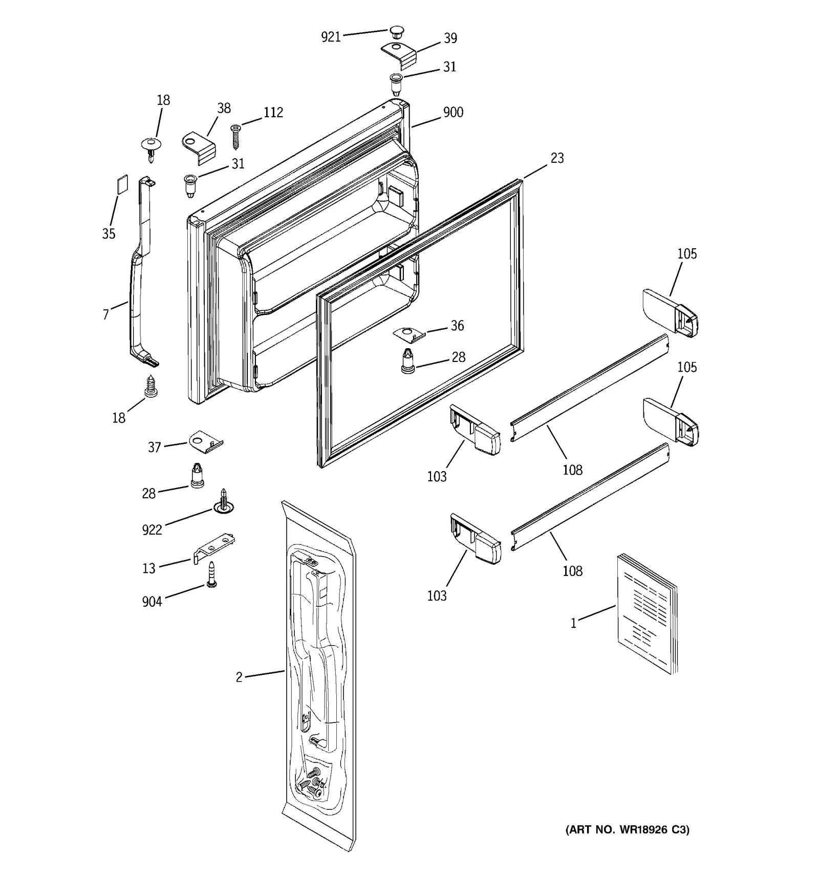 Door Foam Assembly