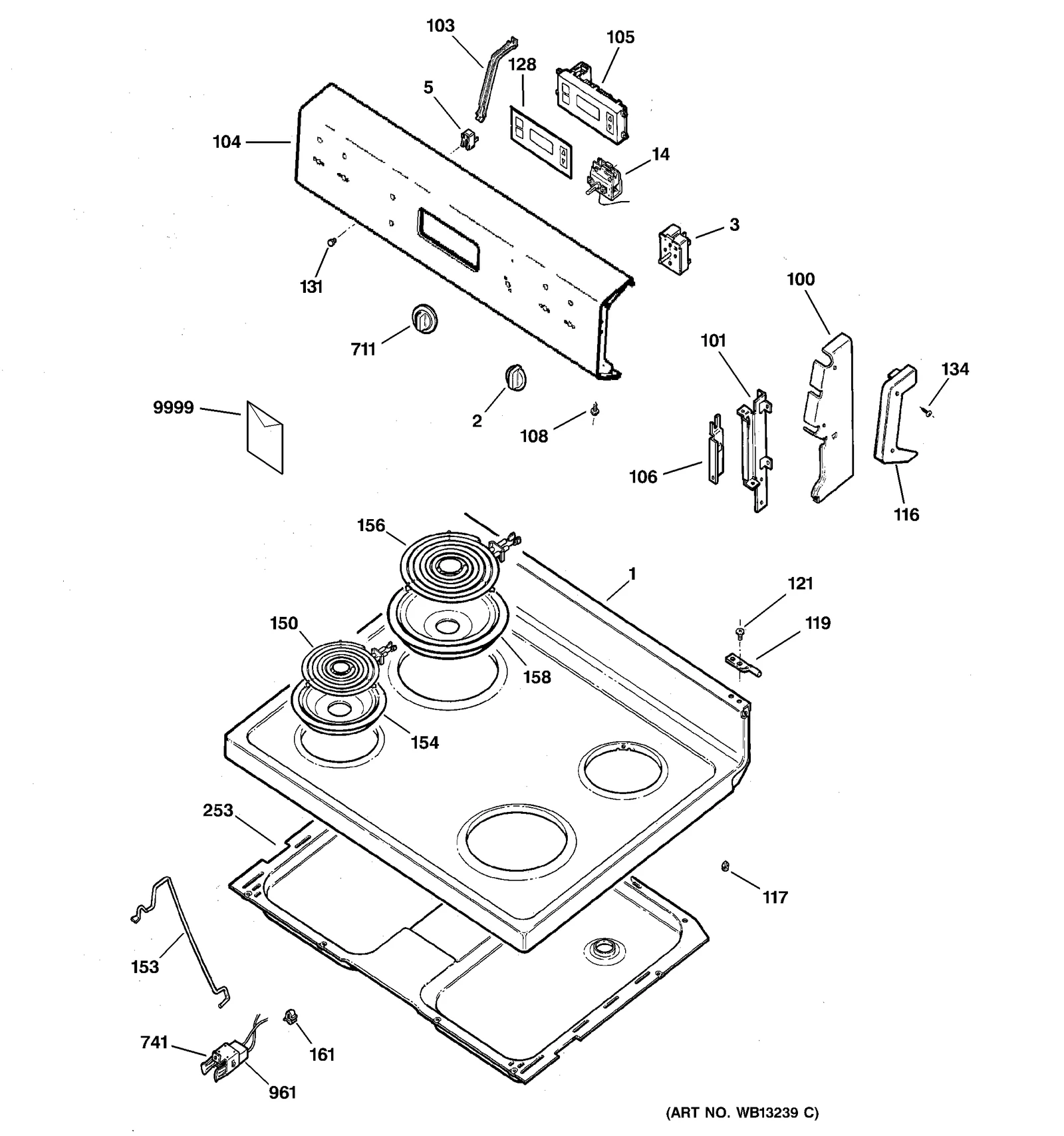 Trim and Bracket Assembly