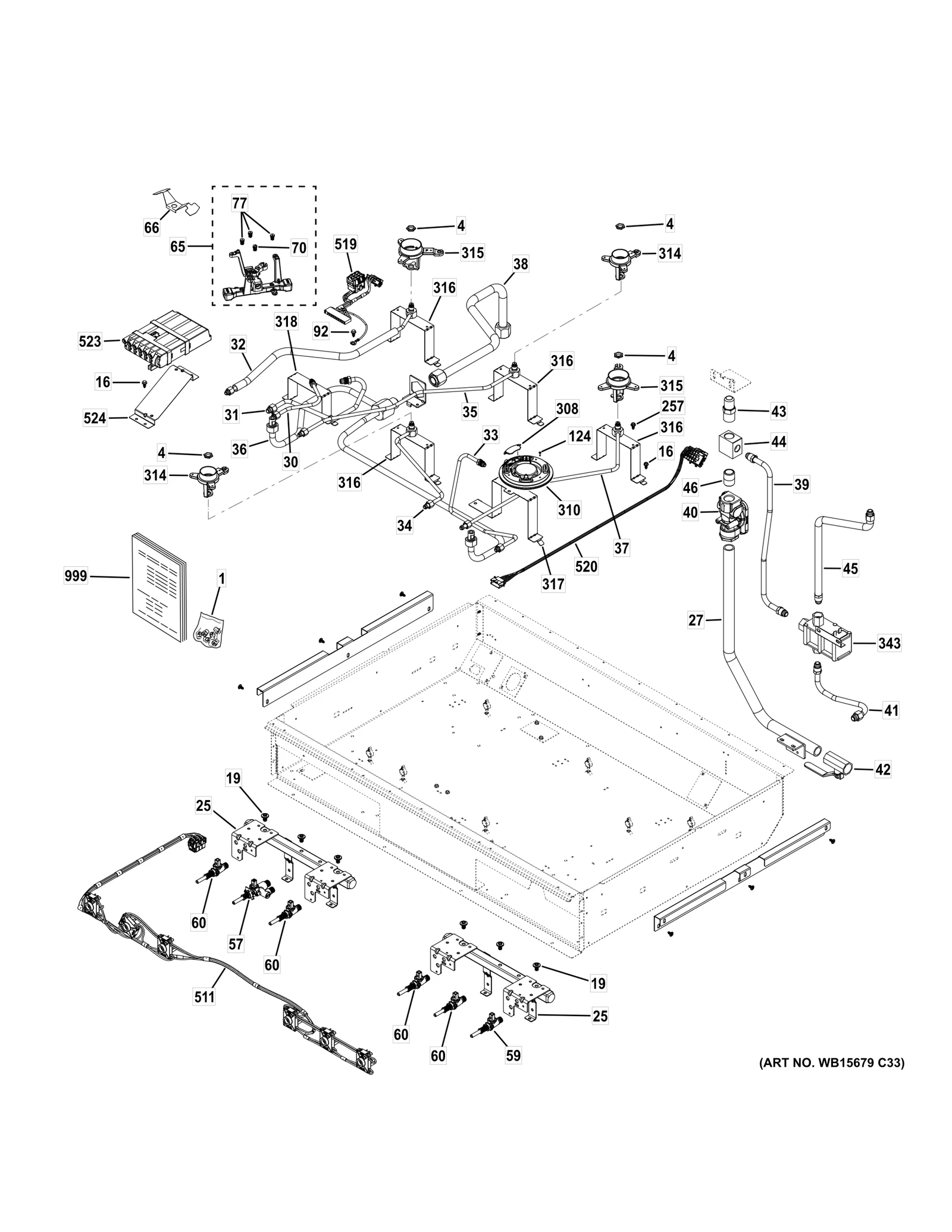 Burner Box Harness
