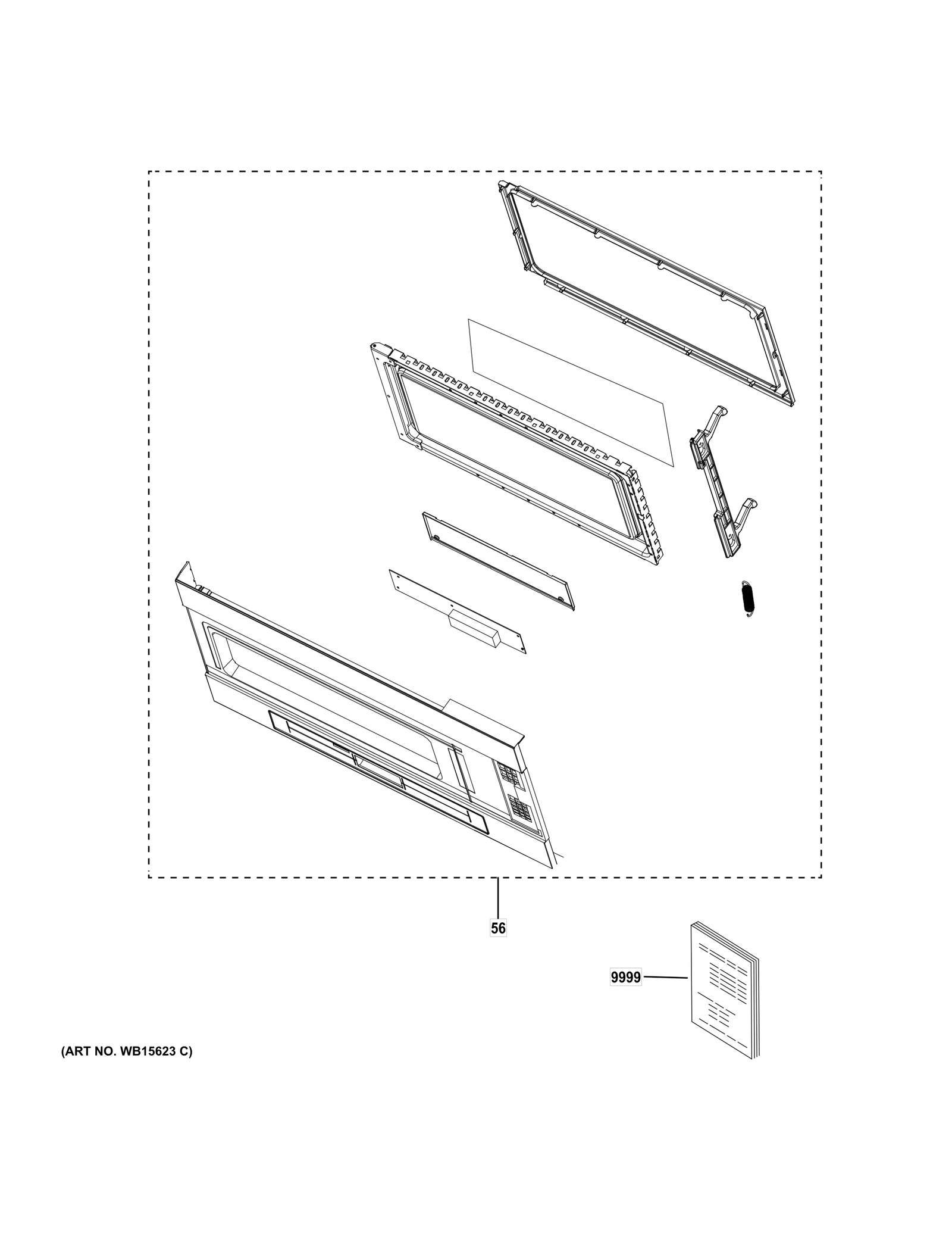 Black Stainless Steel Door