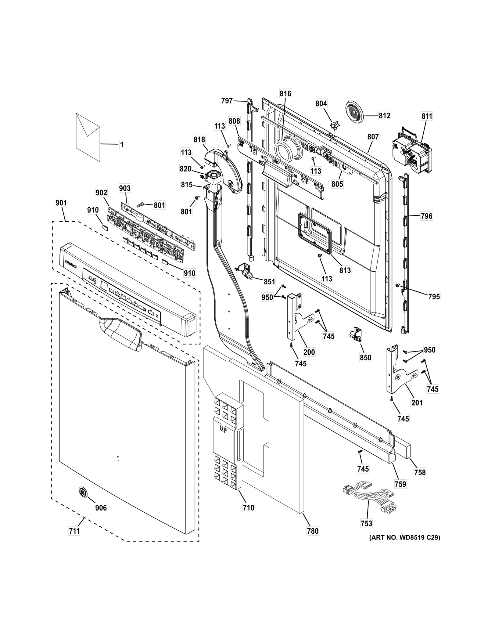 Control Panel Assembly