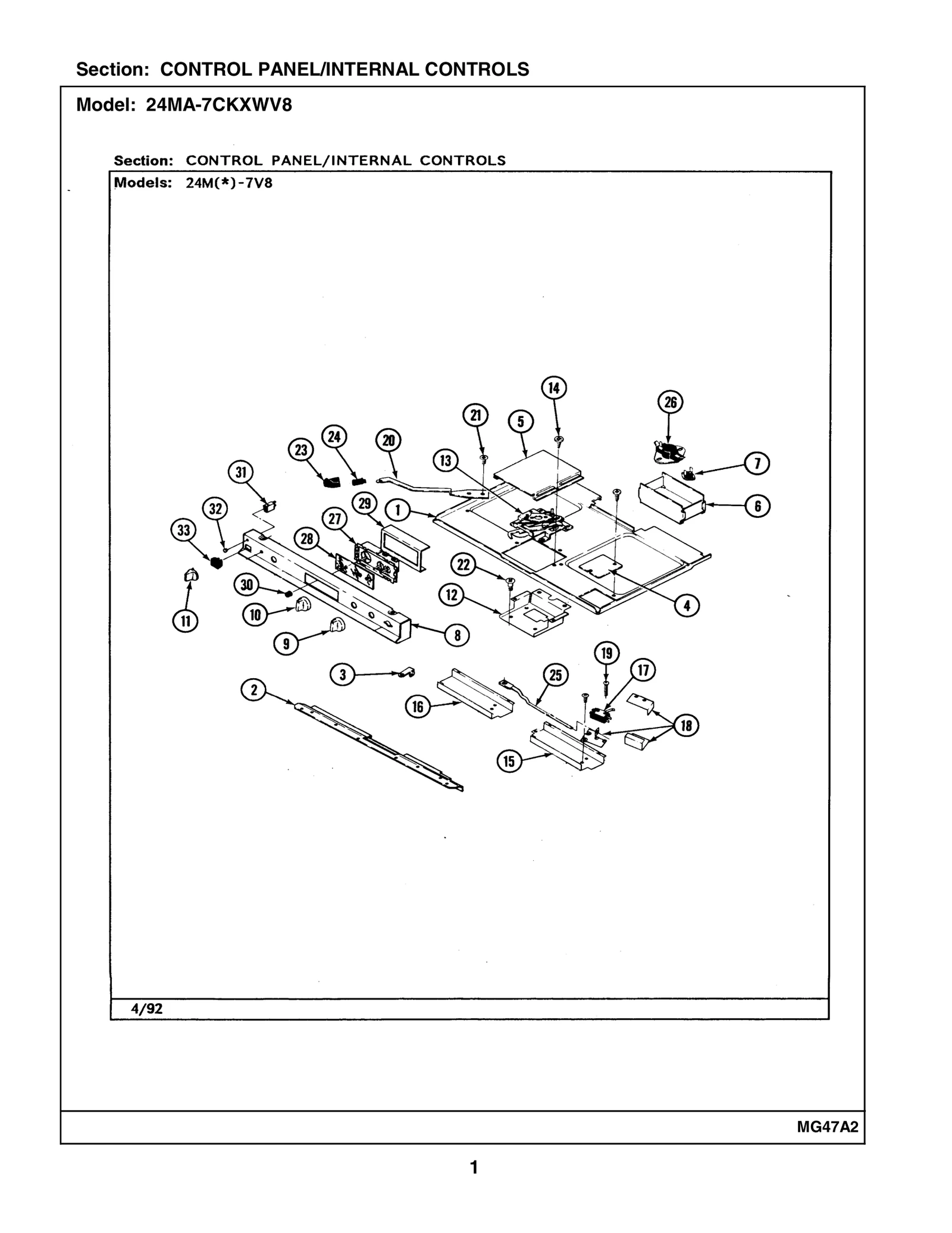 7220 Cabinet Top Clip