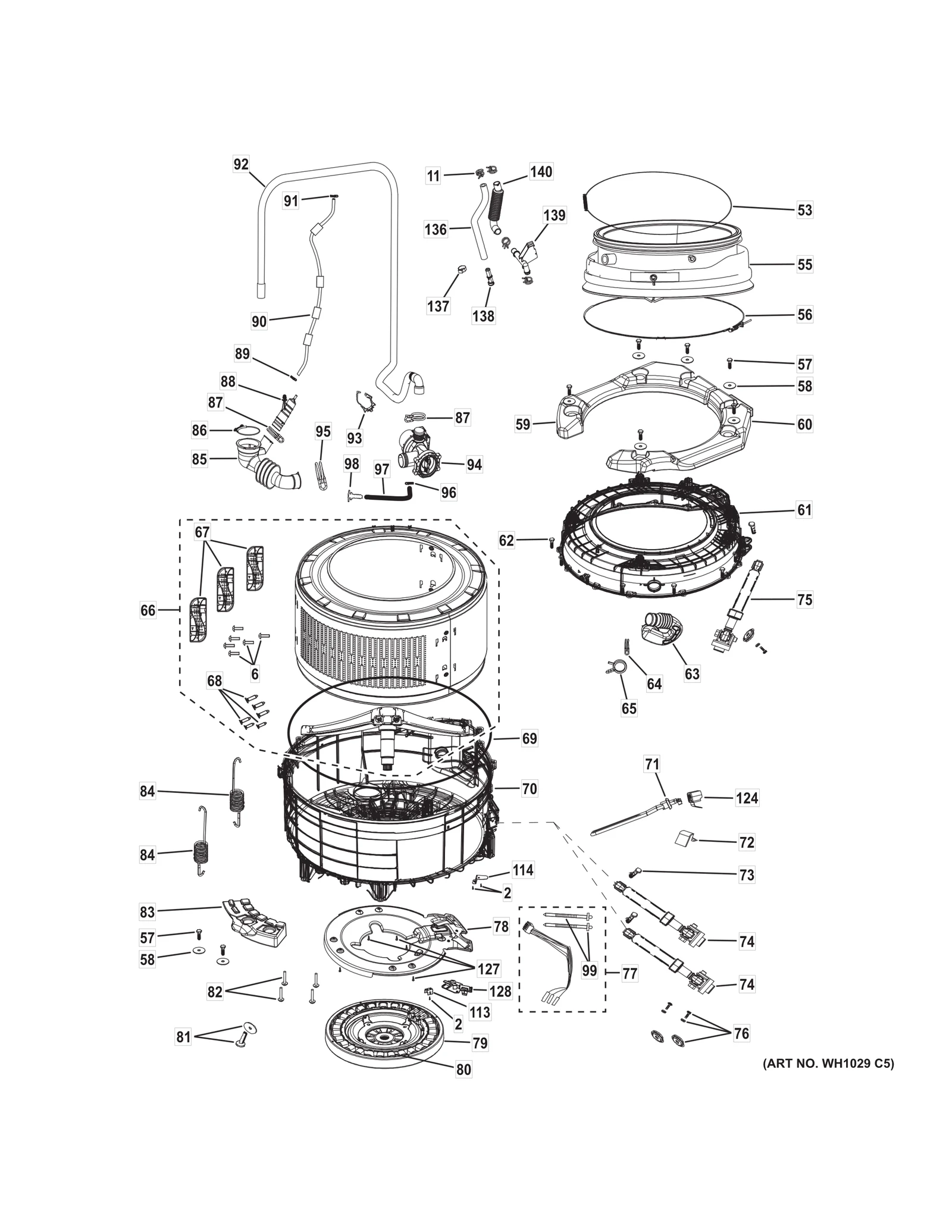 Spray Pipe (Dispensing Housing to Ga)