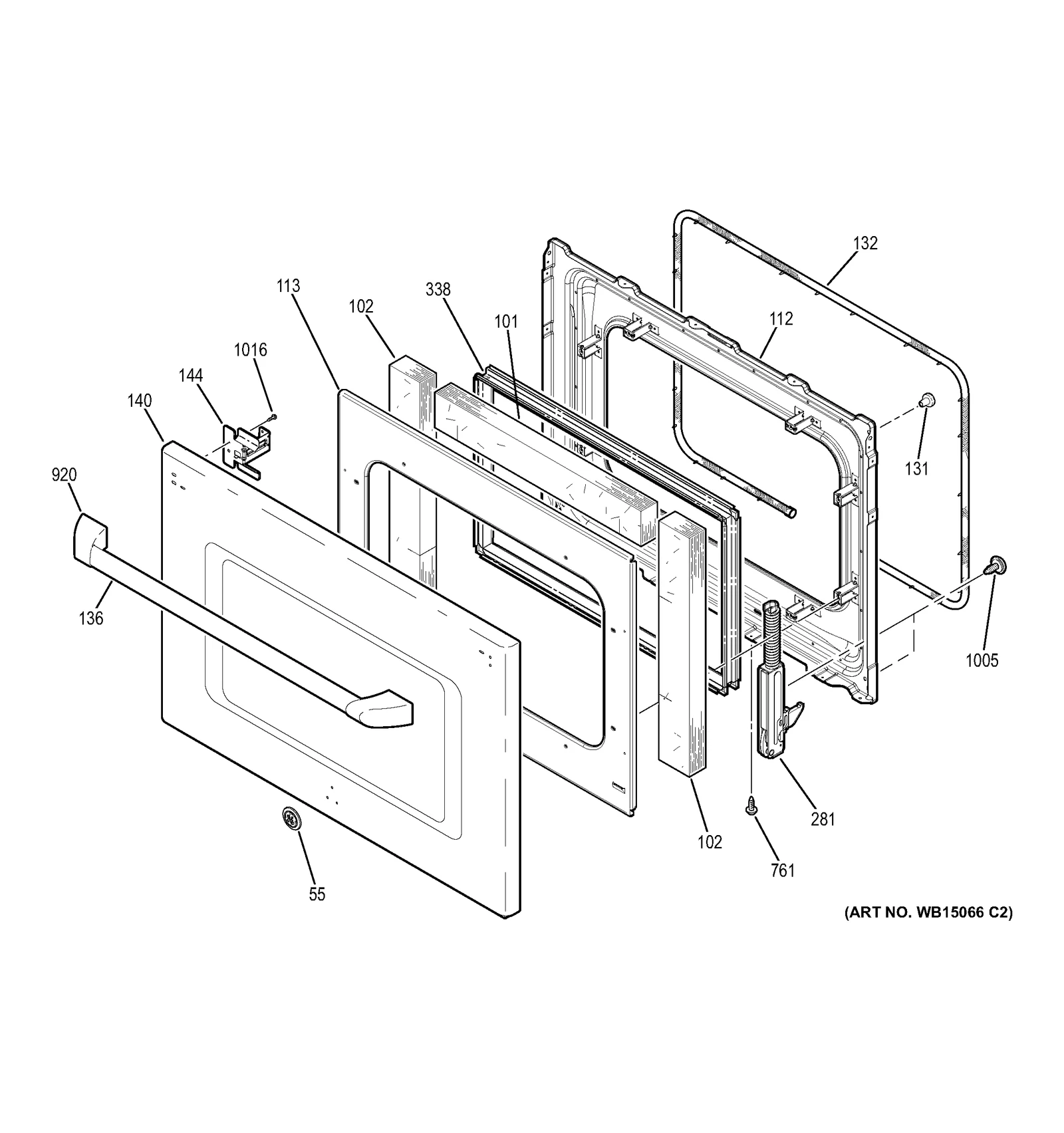 Door Lining Assembly