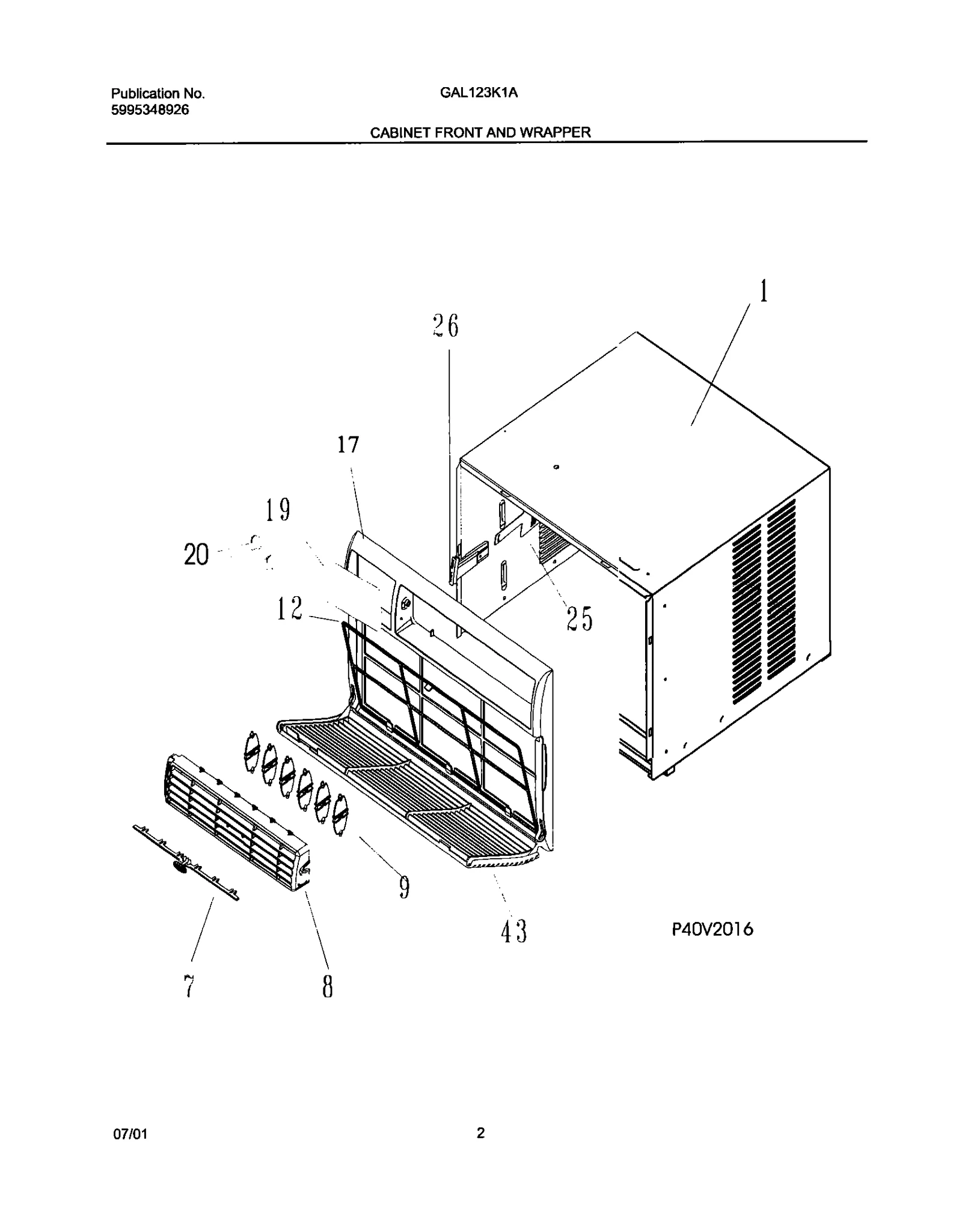 Vertical Louver Link