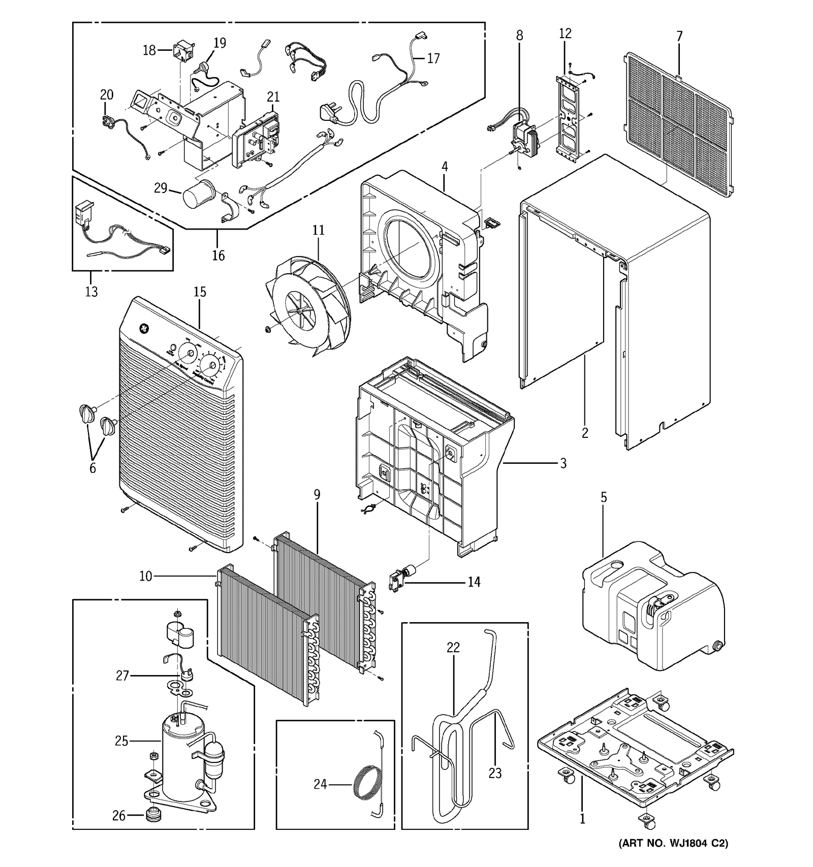 Base Weld Assembly (Single)