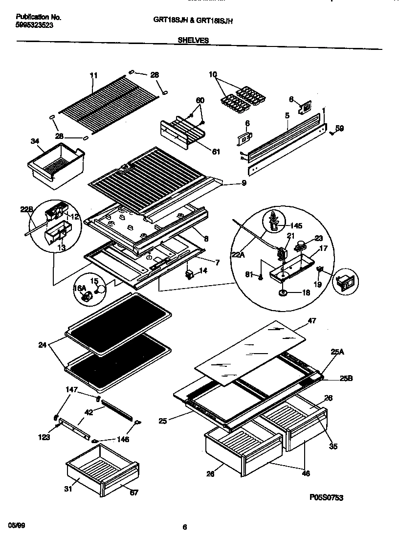 Crisper Cover Trim