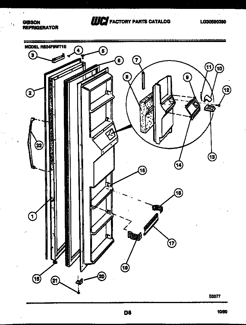 Door Rack Support