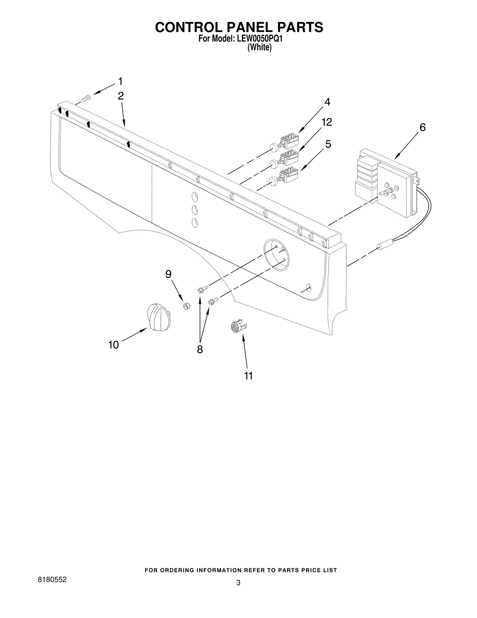 Control Panel with Switch