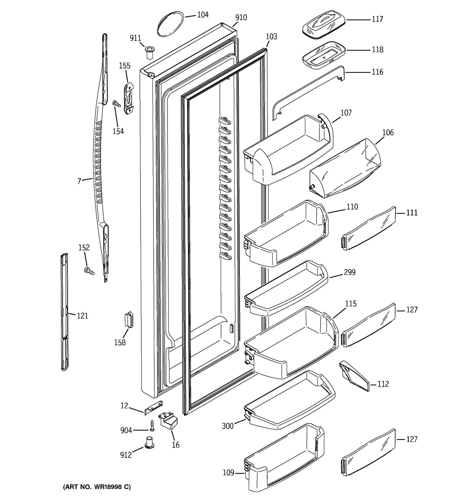 Door Foam Assembly