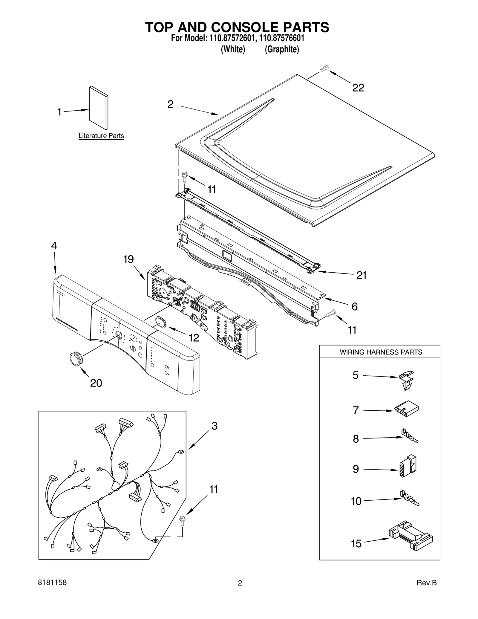 Touchpad And Control Panel