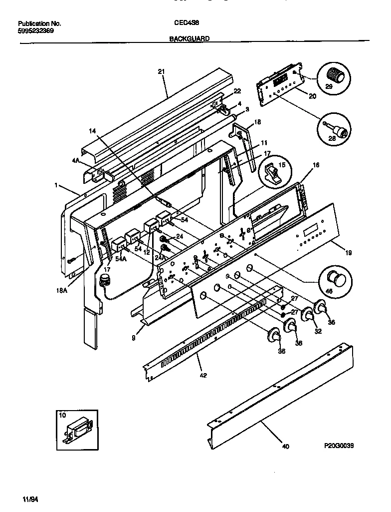 Thermostat Top Temperature Center