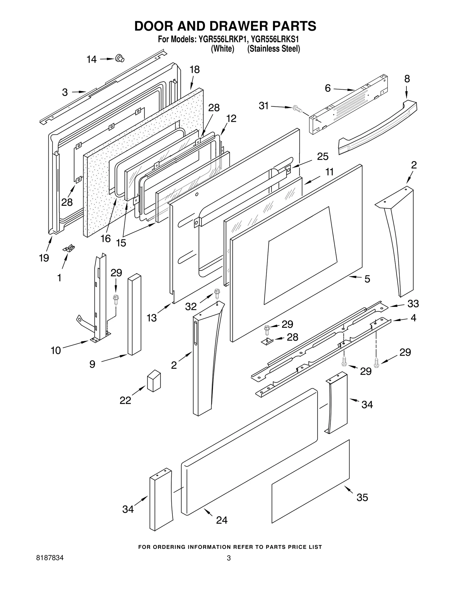 Drawer Glass