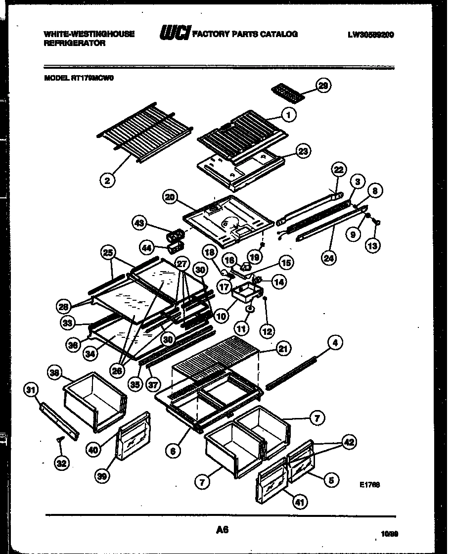 Crisper Cover Trim