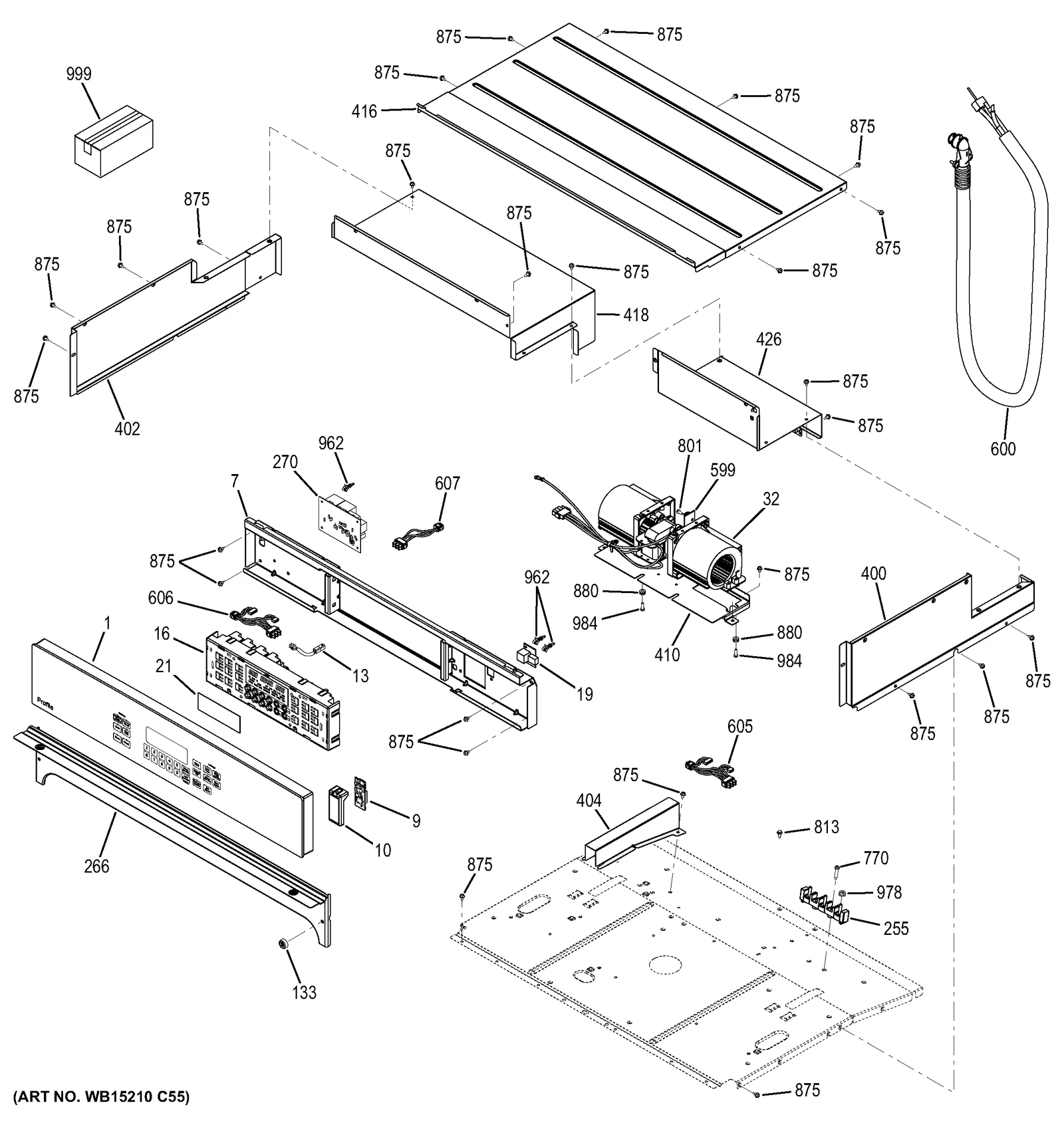 Control Panel Assembly