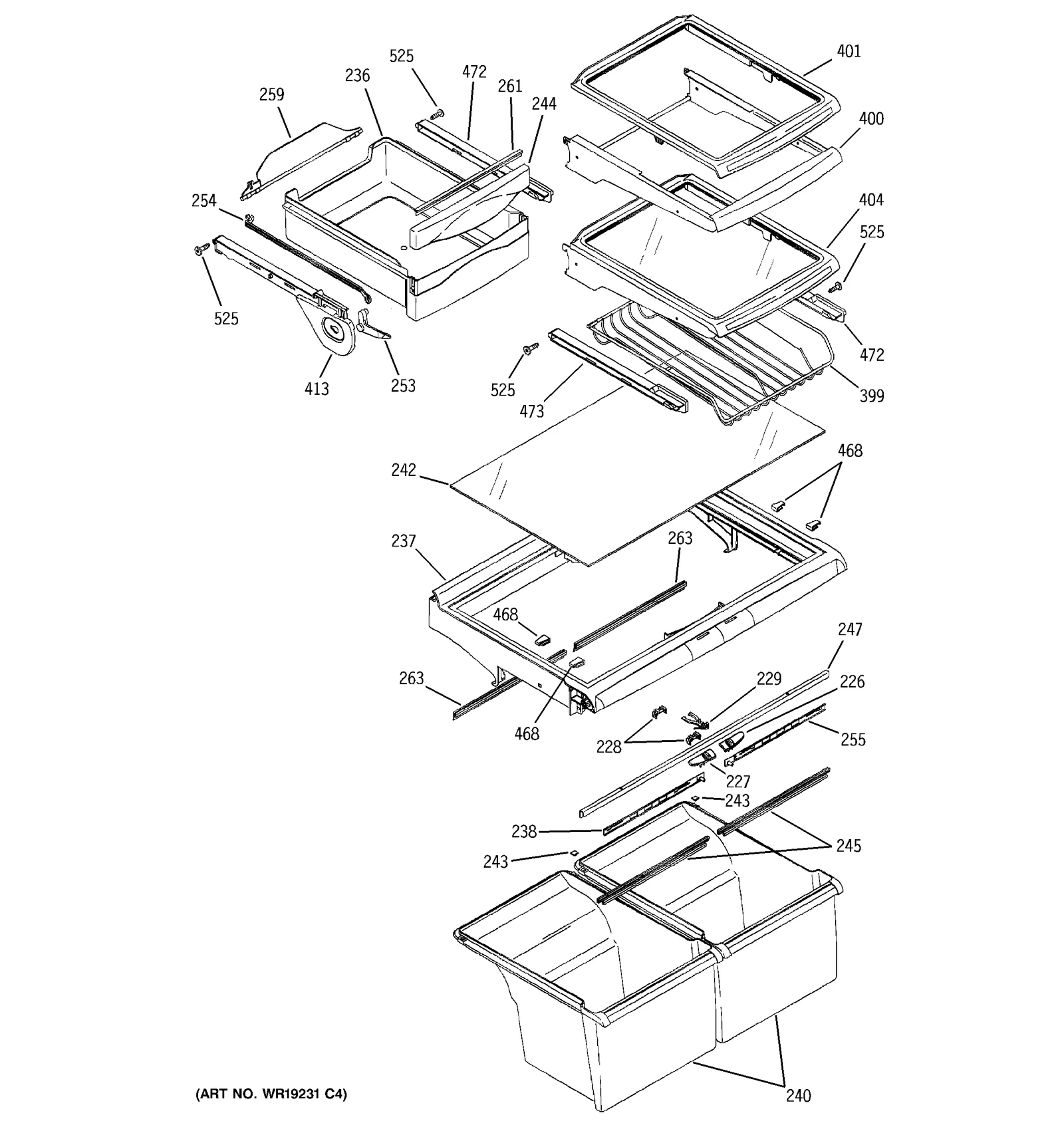 Shelf Encap Slide-Out