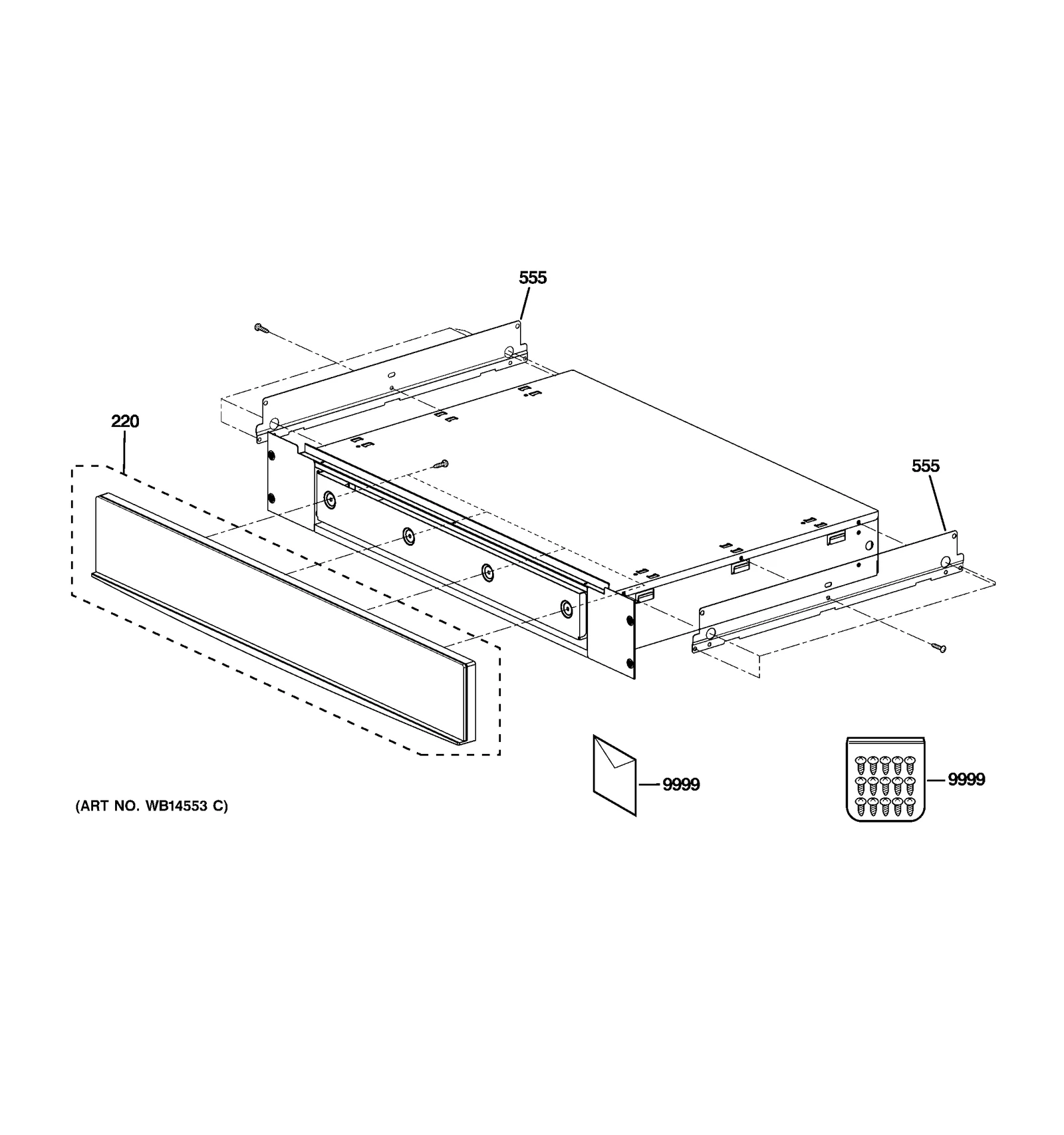 Drawer Front Assembly