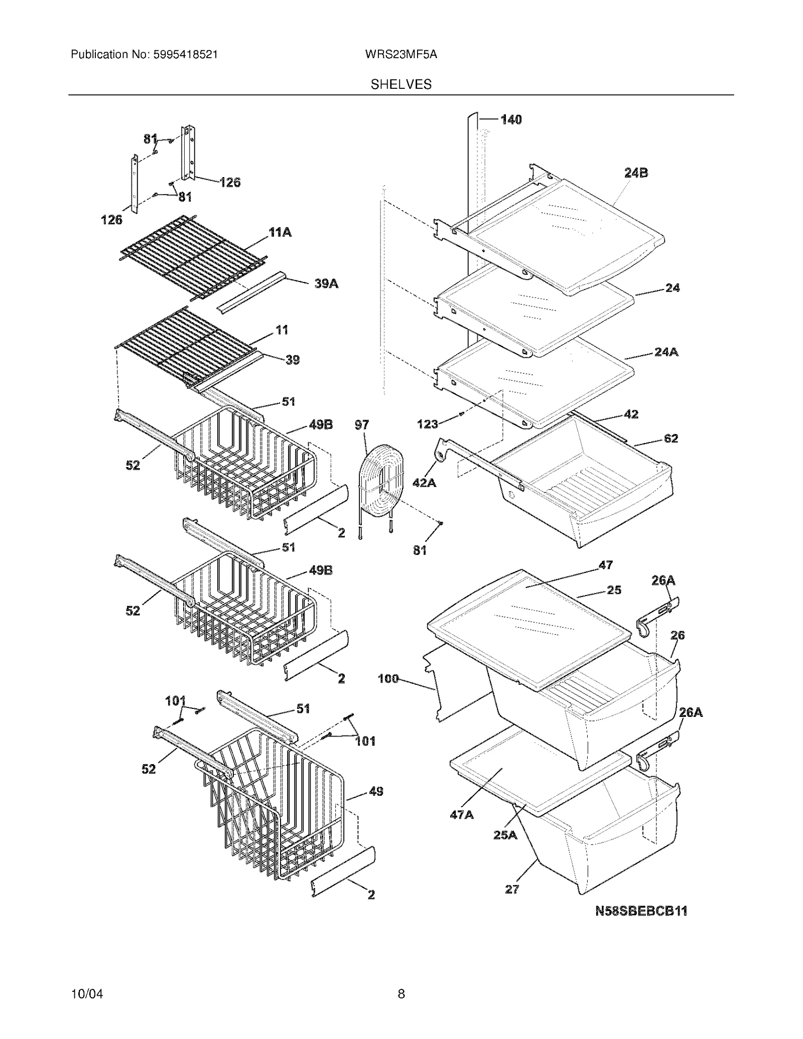 Safety Spill Shelf