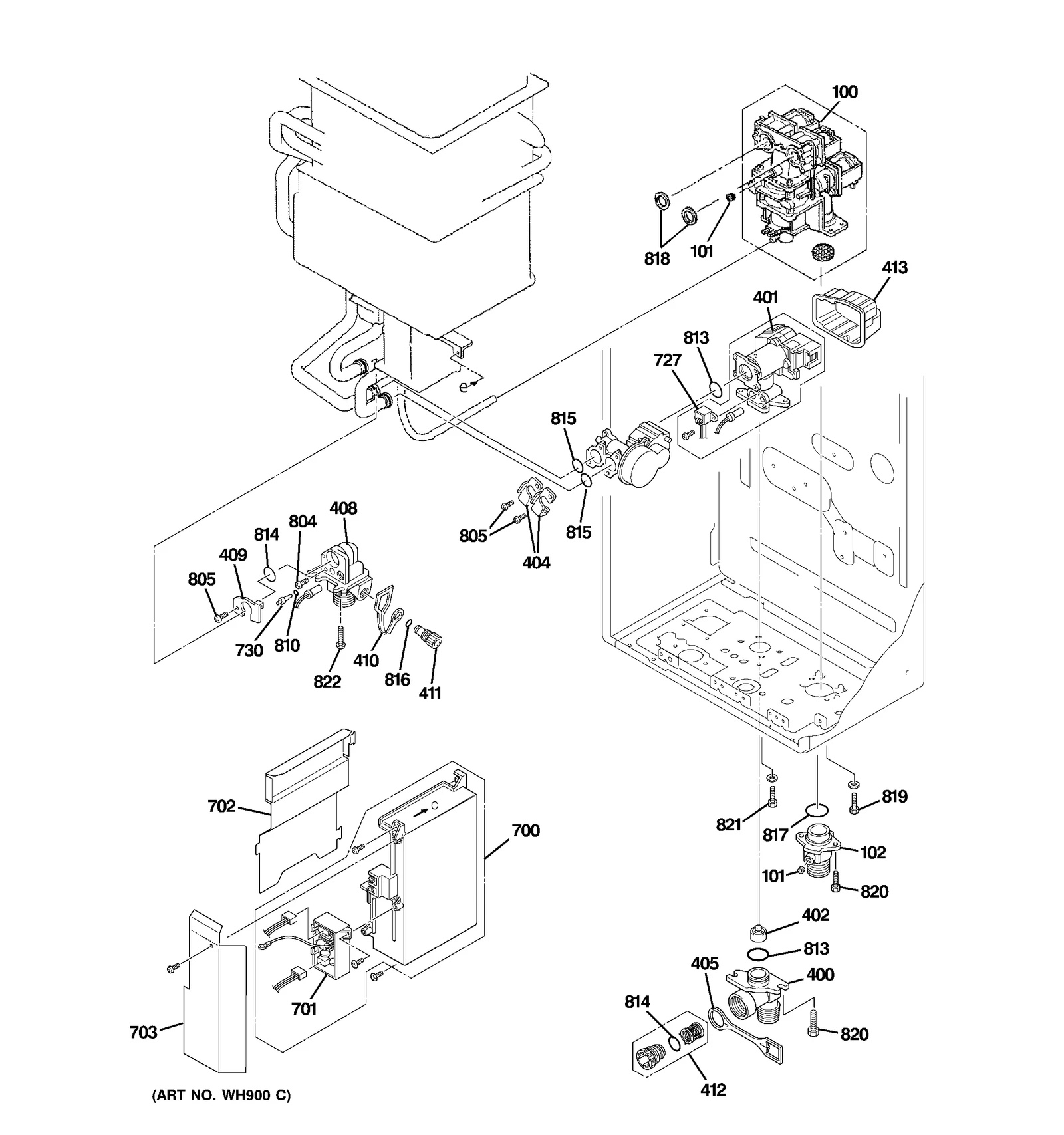 Water Flow Service Kit