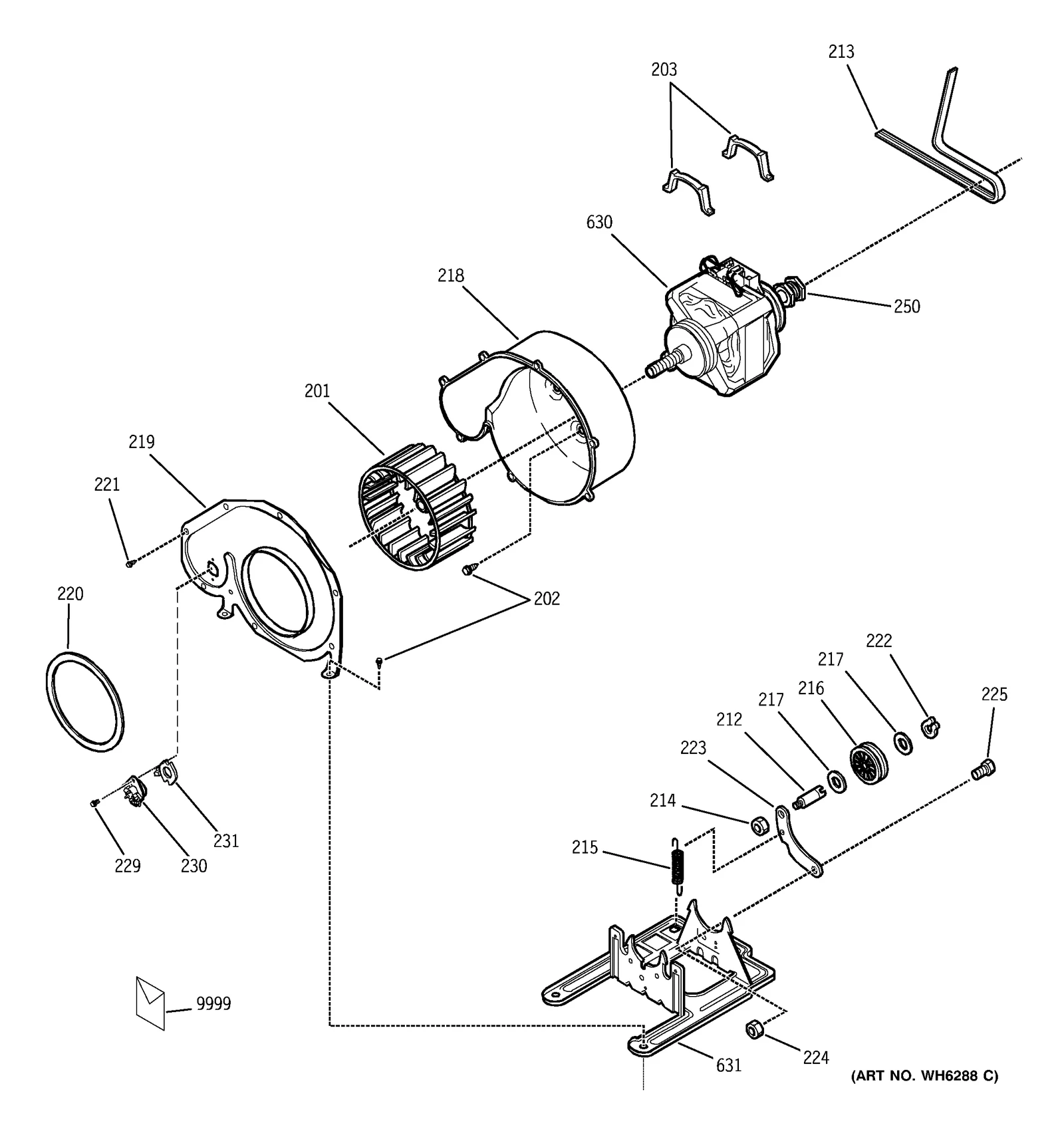 Motor and Pulley