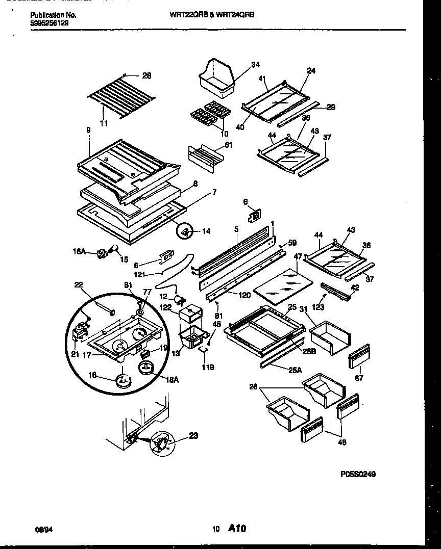 Storage Pan Front