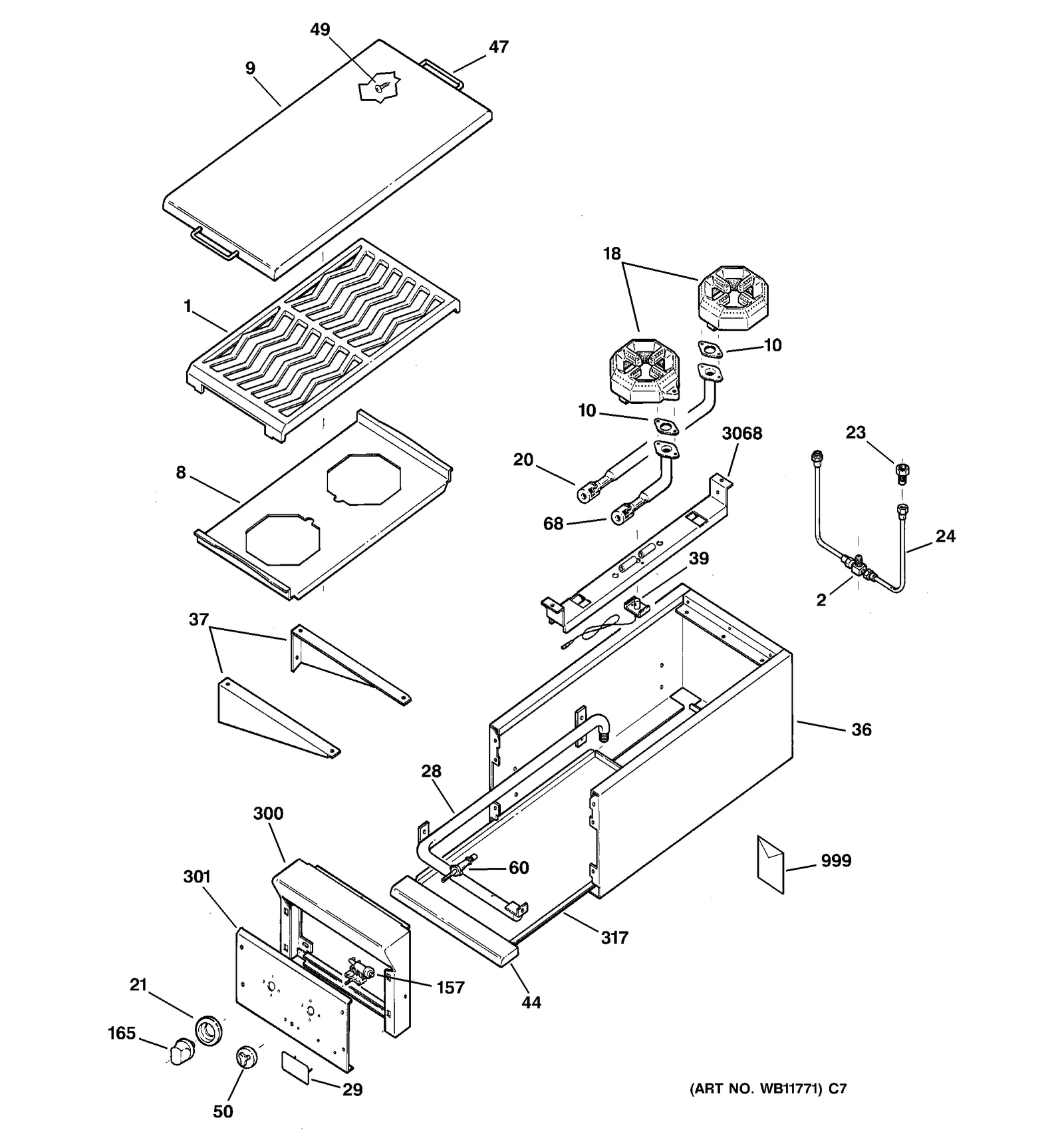 Grille Handle