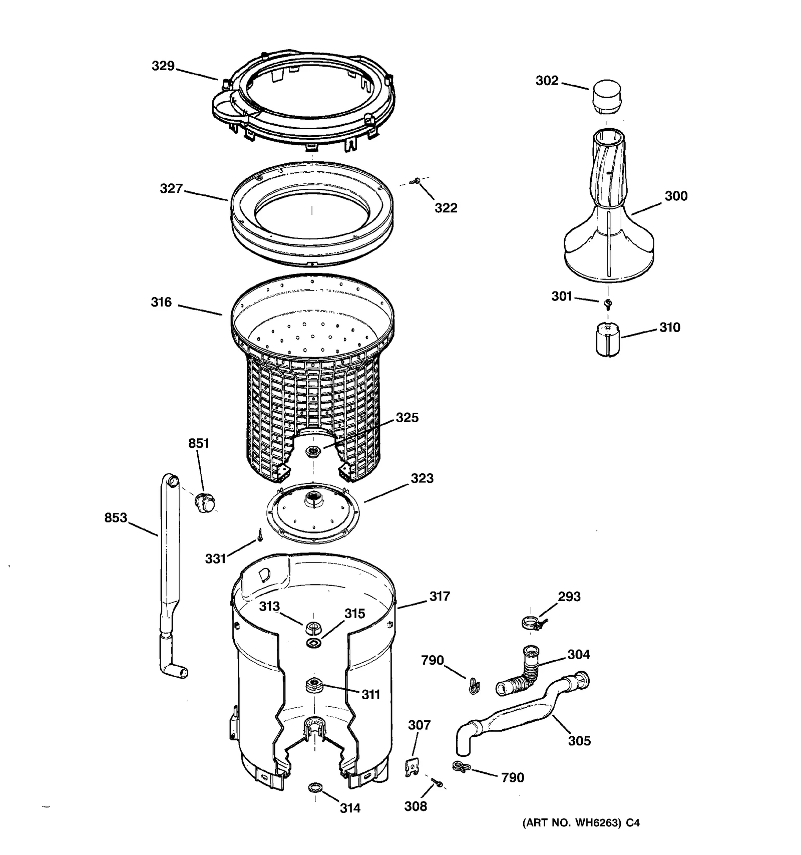 Tub Assembly (O/S2)