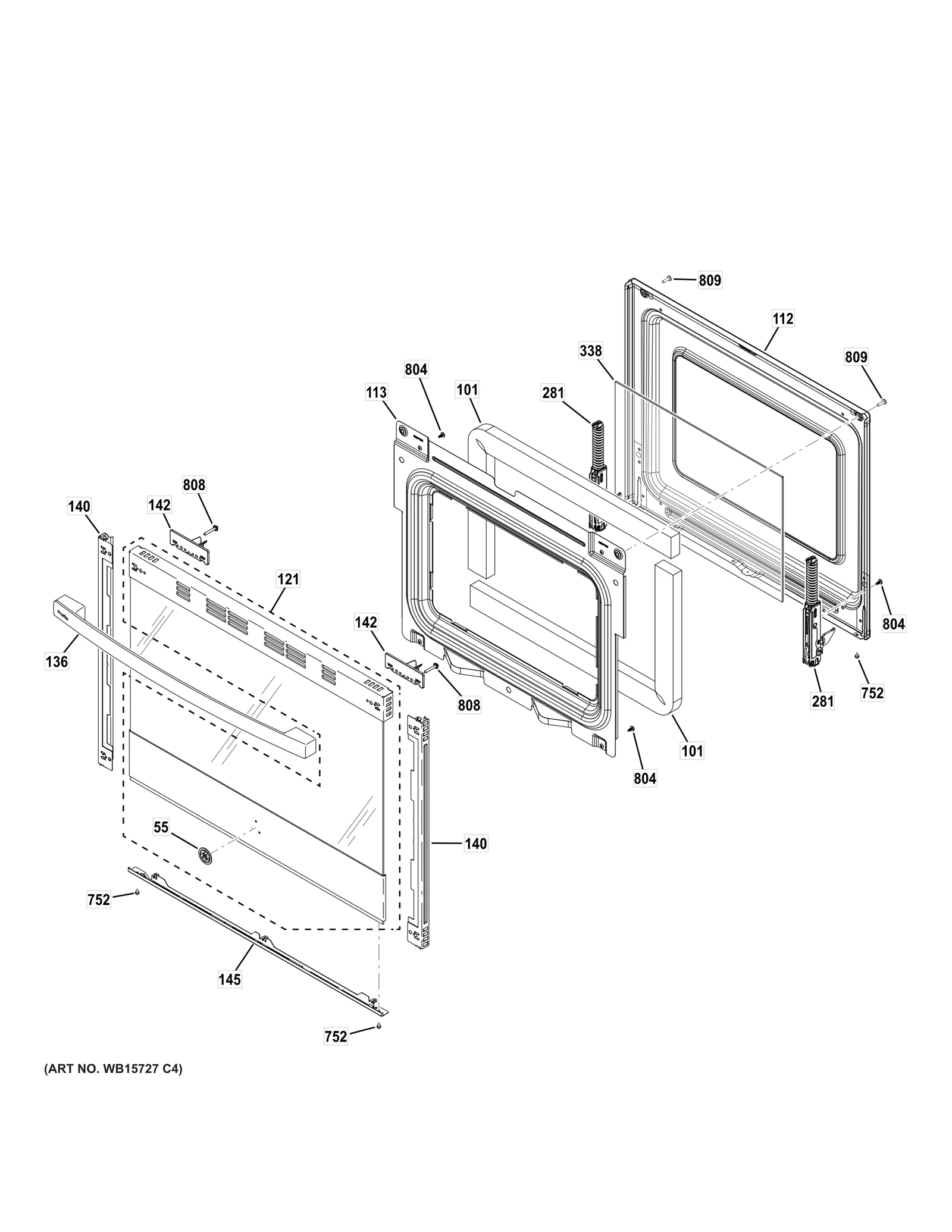 Door Handle - Stainless