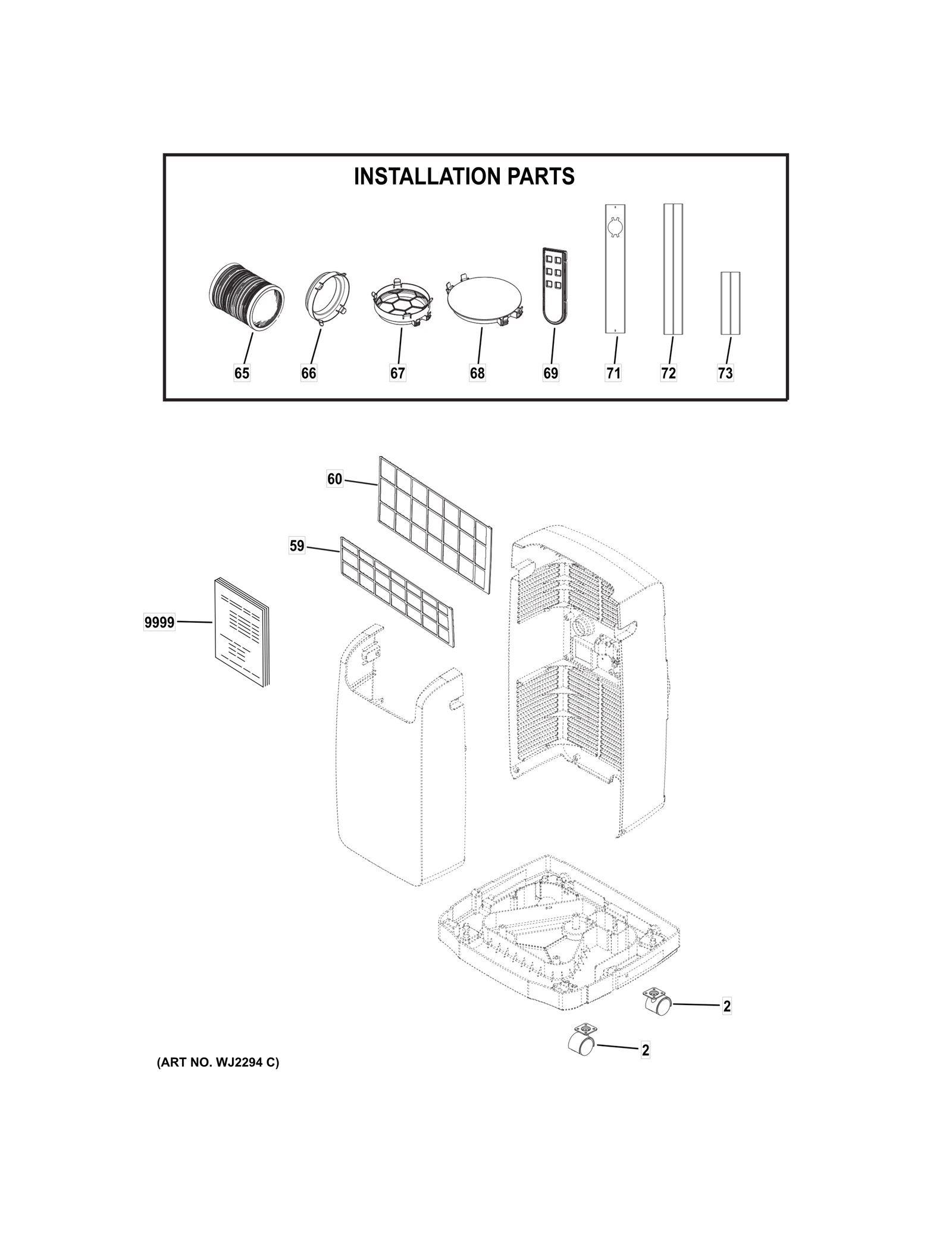 Heat Exhaust Hose Assembly