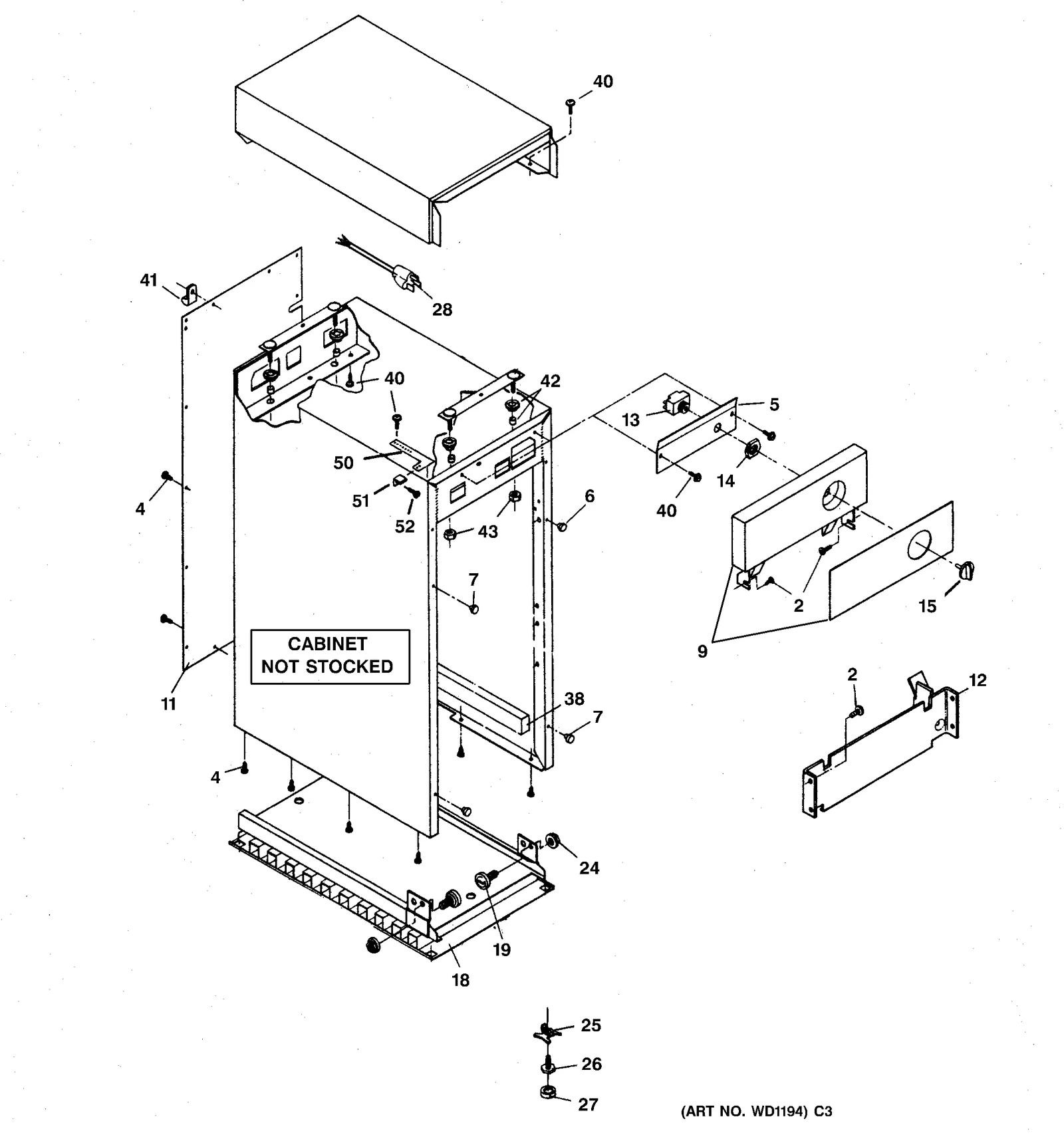 Control Panel Assembly with Logo