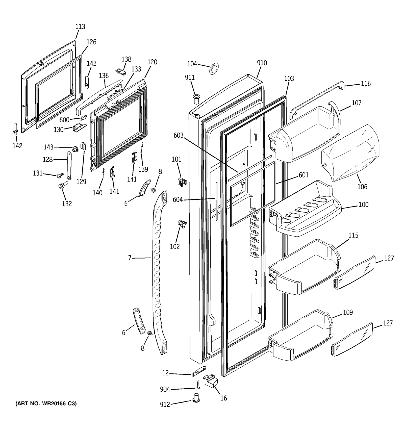 Door Foam Assembly