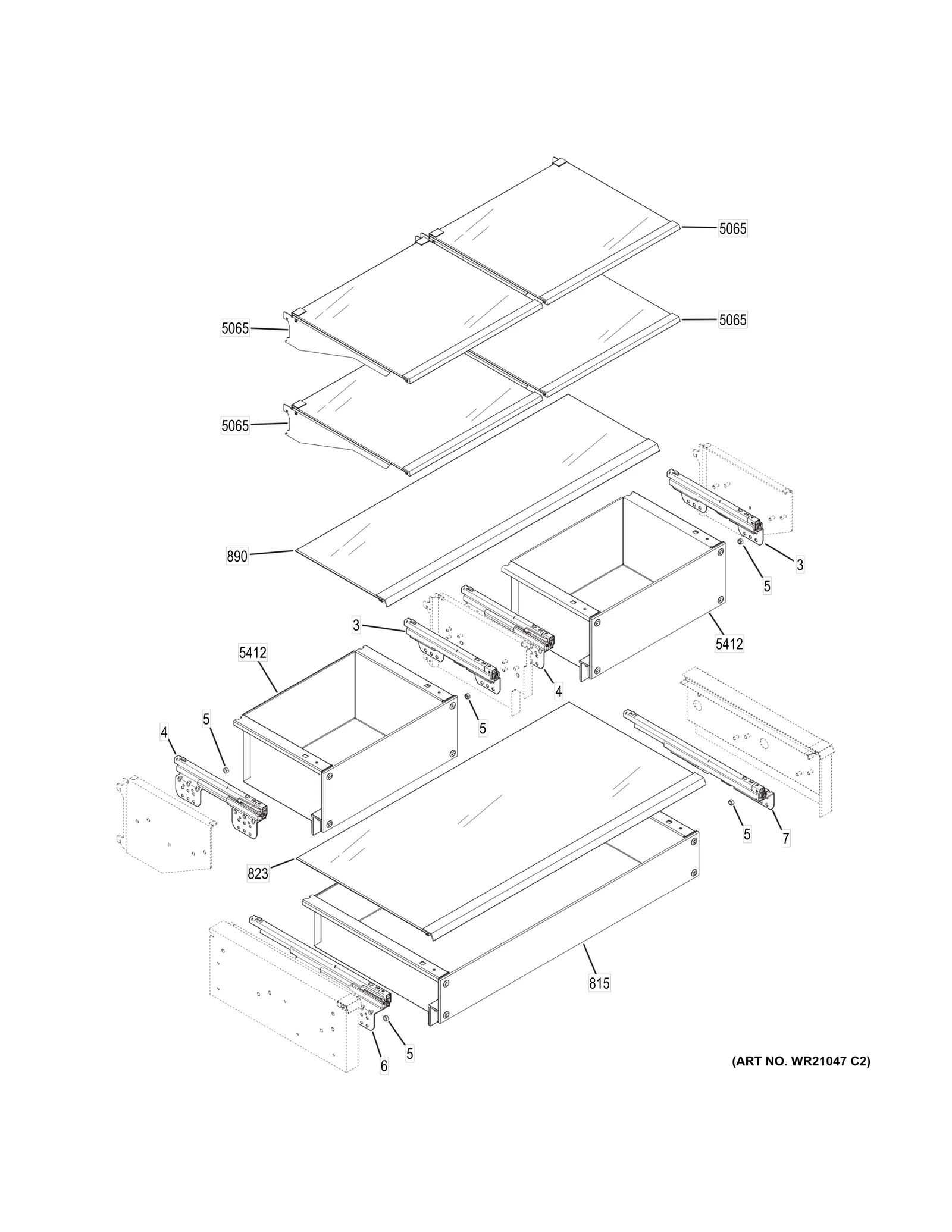 Vegetable Pan Assembly