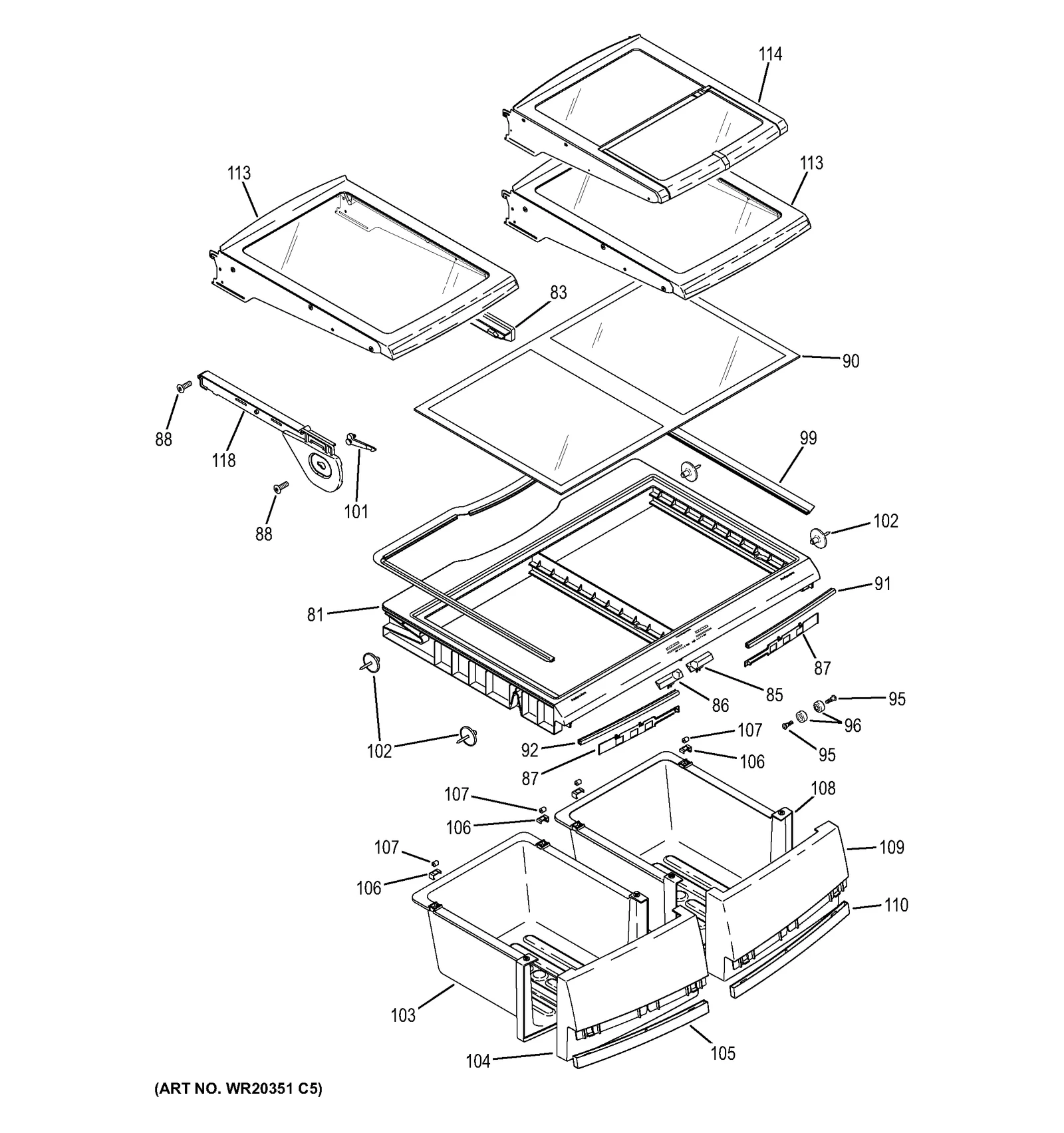 Vegetable Pan Frame Cover