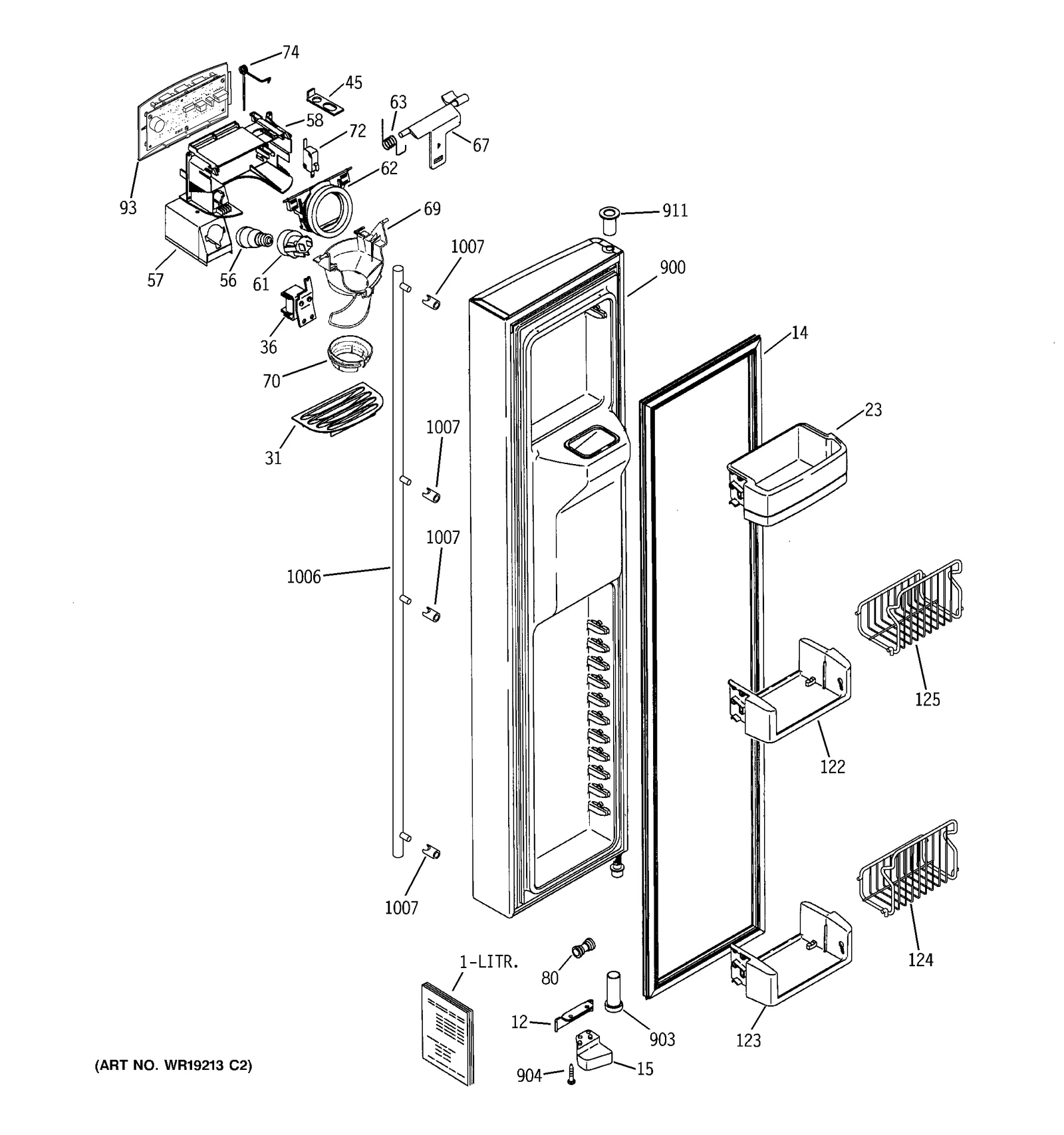 Door Clad Assembly