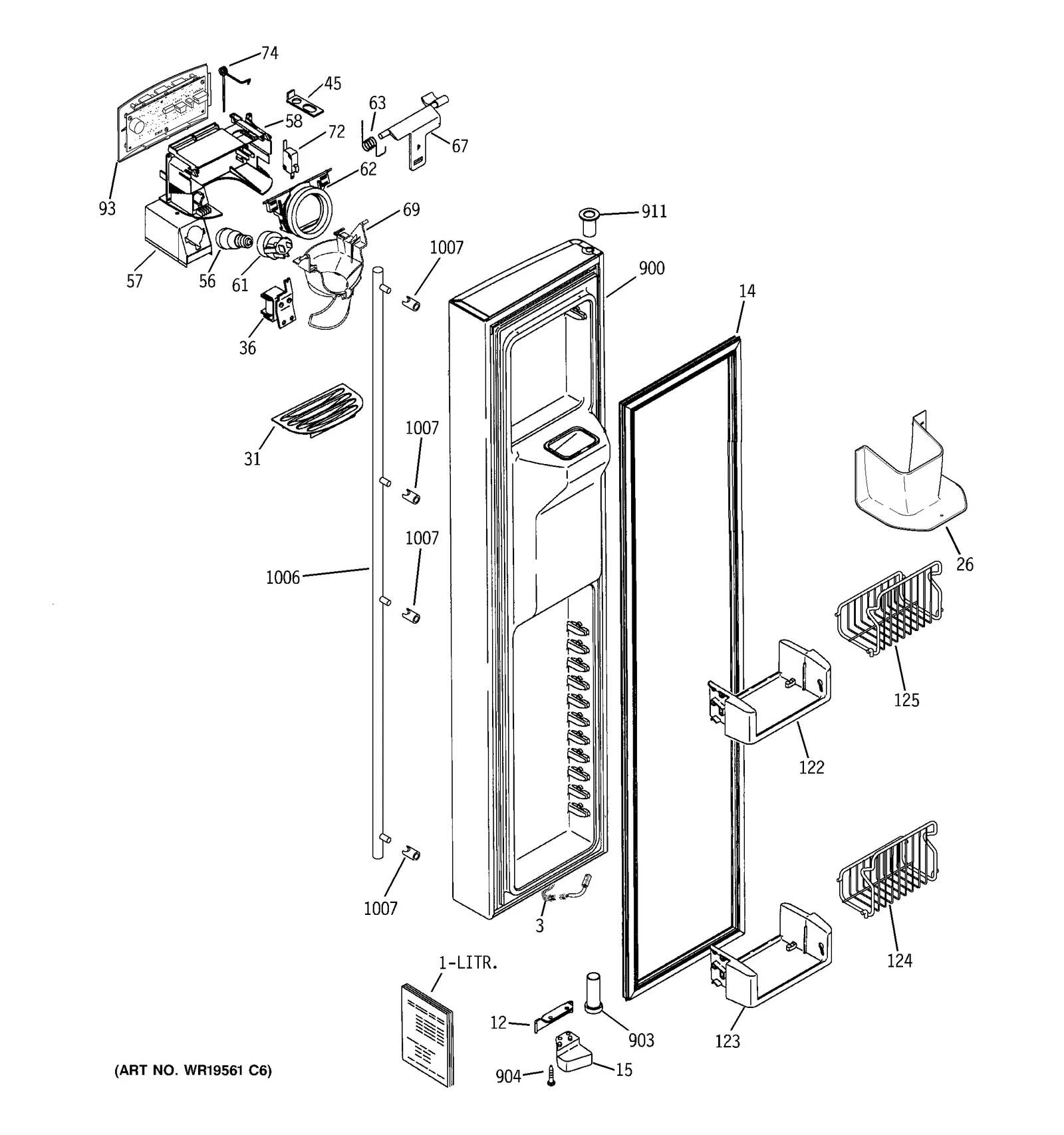 Door Clad Assembly