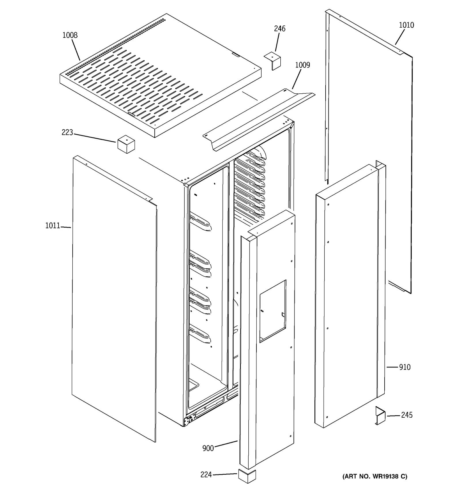 Bottom Corner Cap