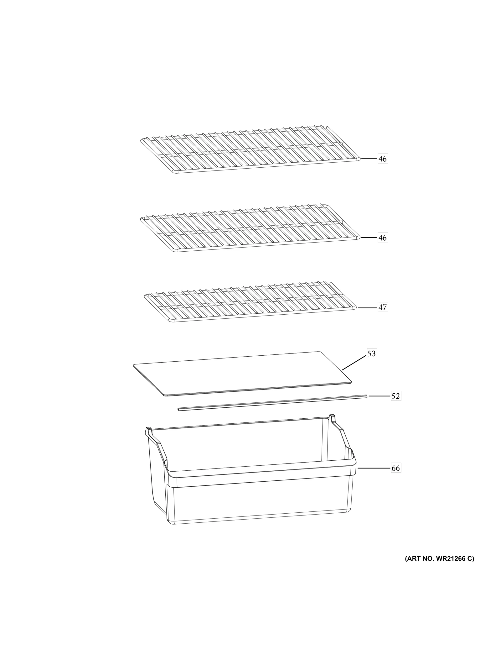 Bottom Wire Shelf