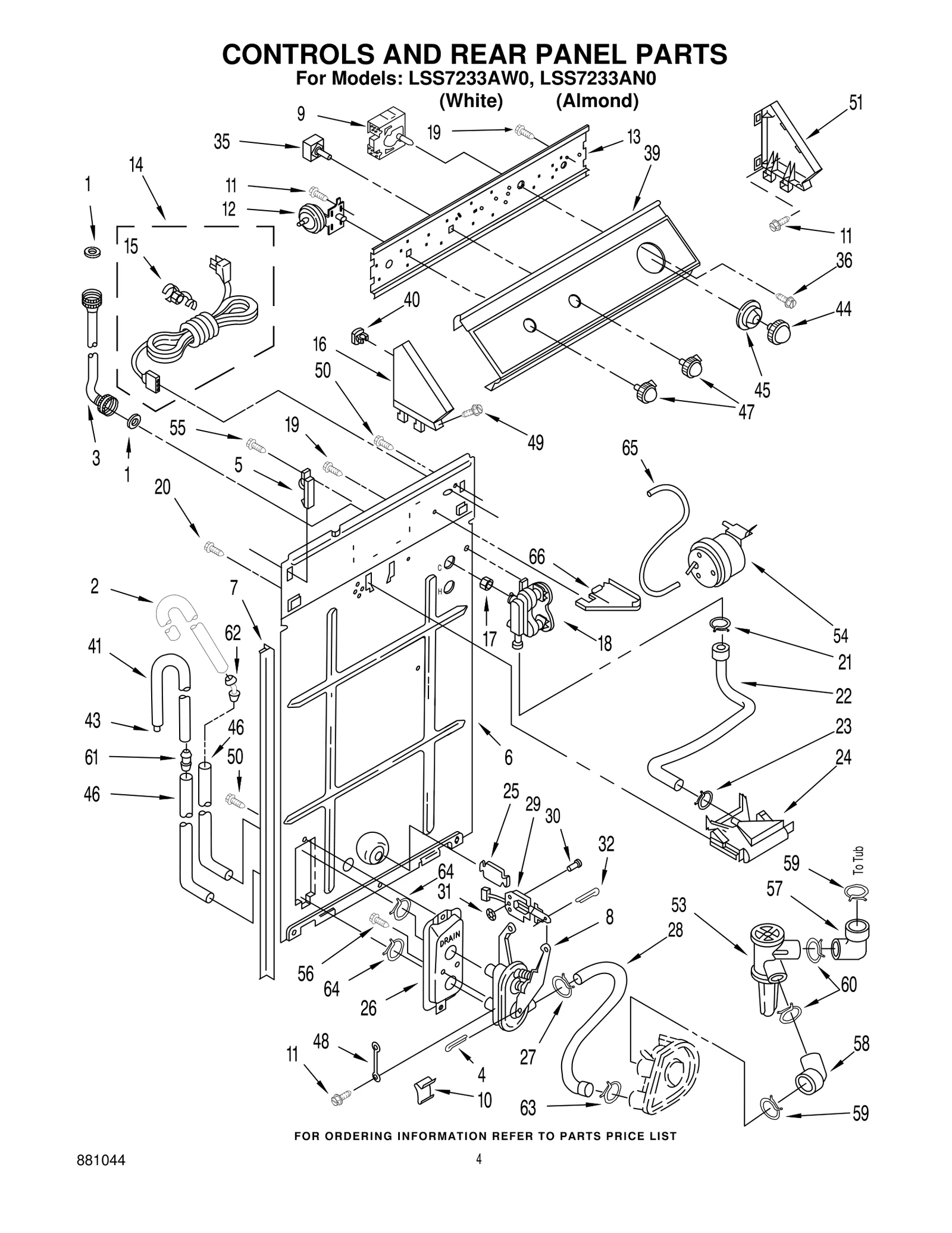 Washing Machine Switch