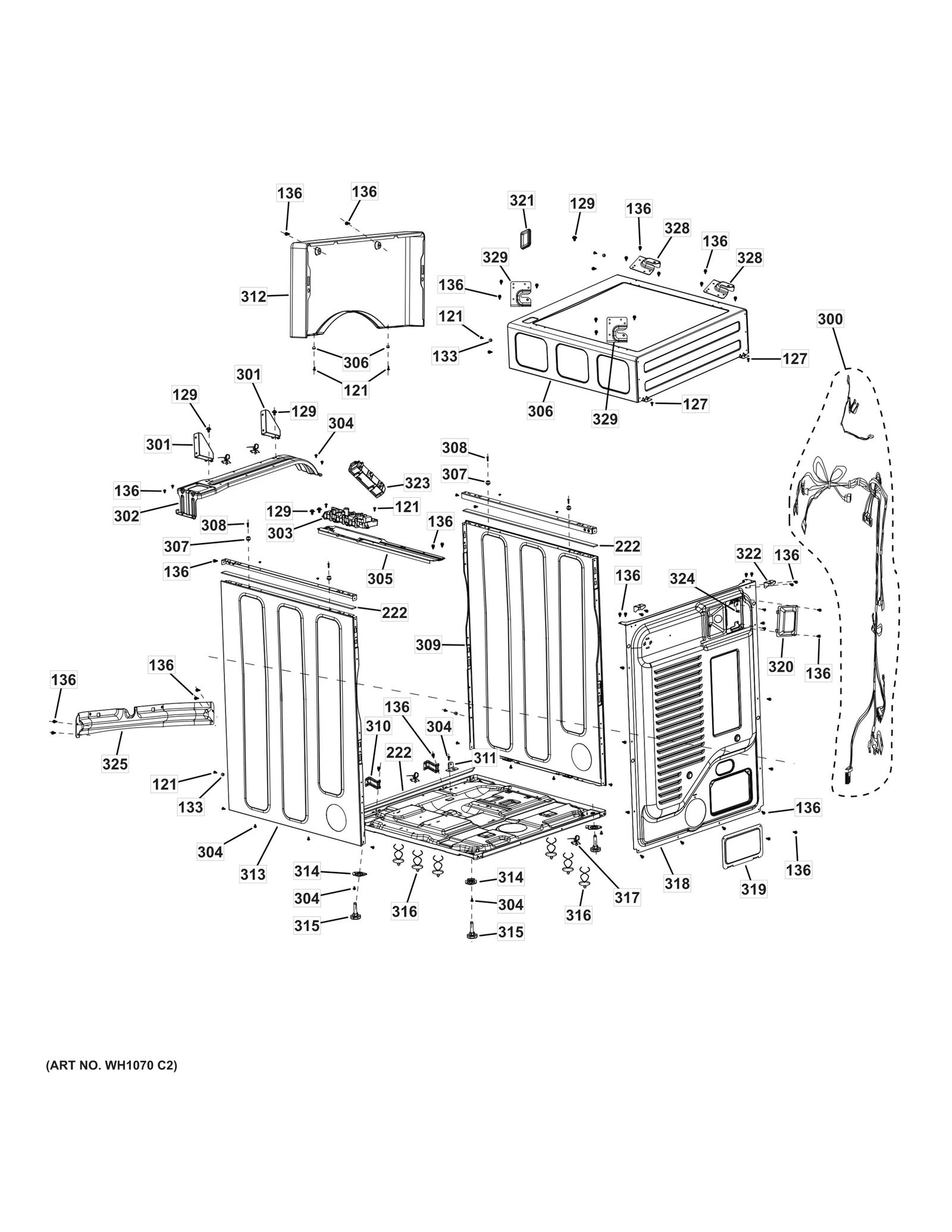 Leveling Leg Bracket