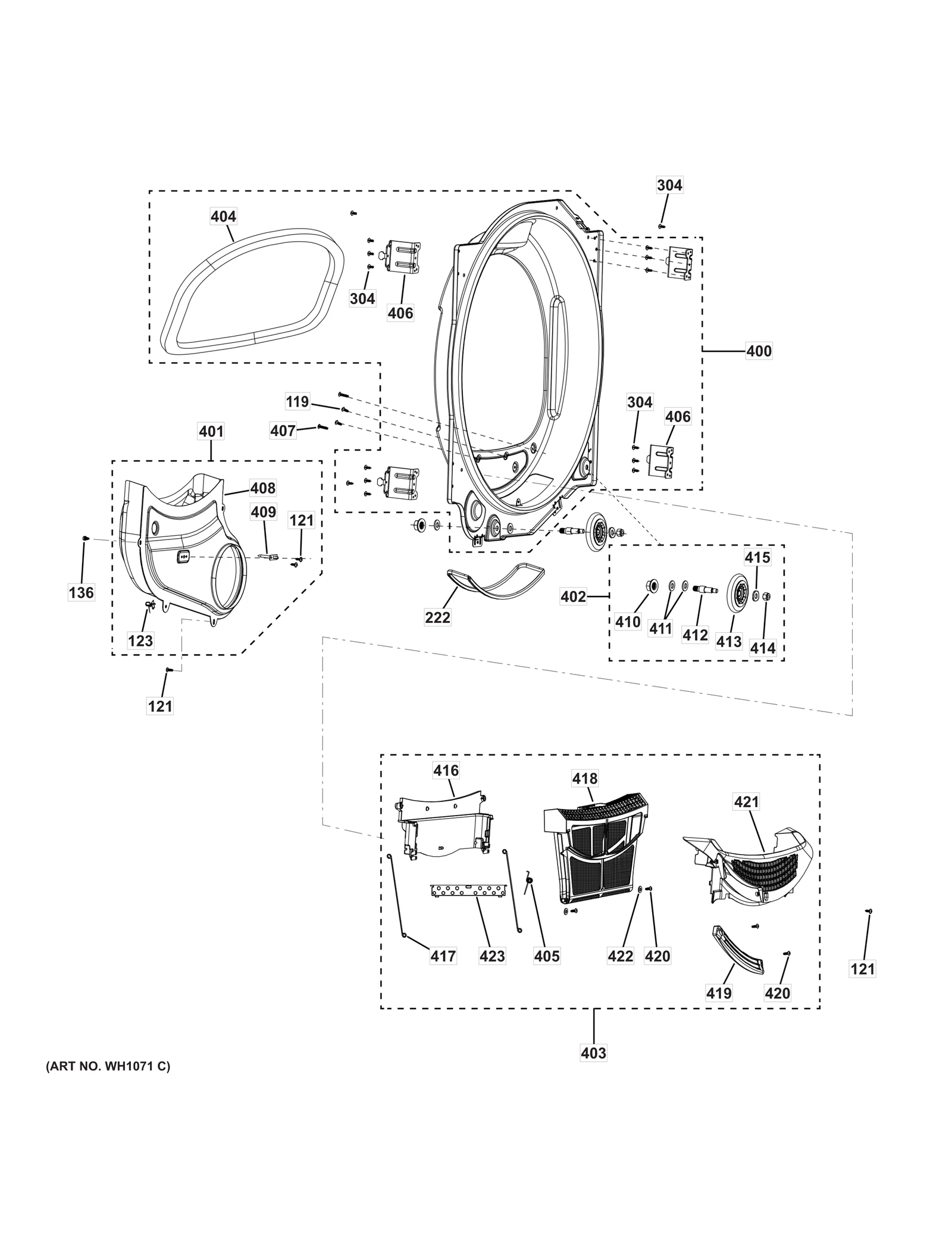 Lint Filter Connector
